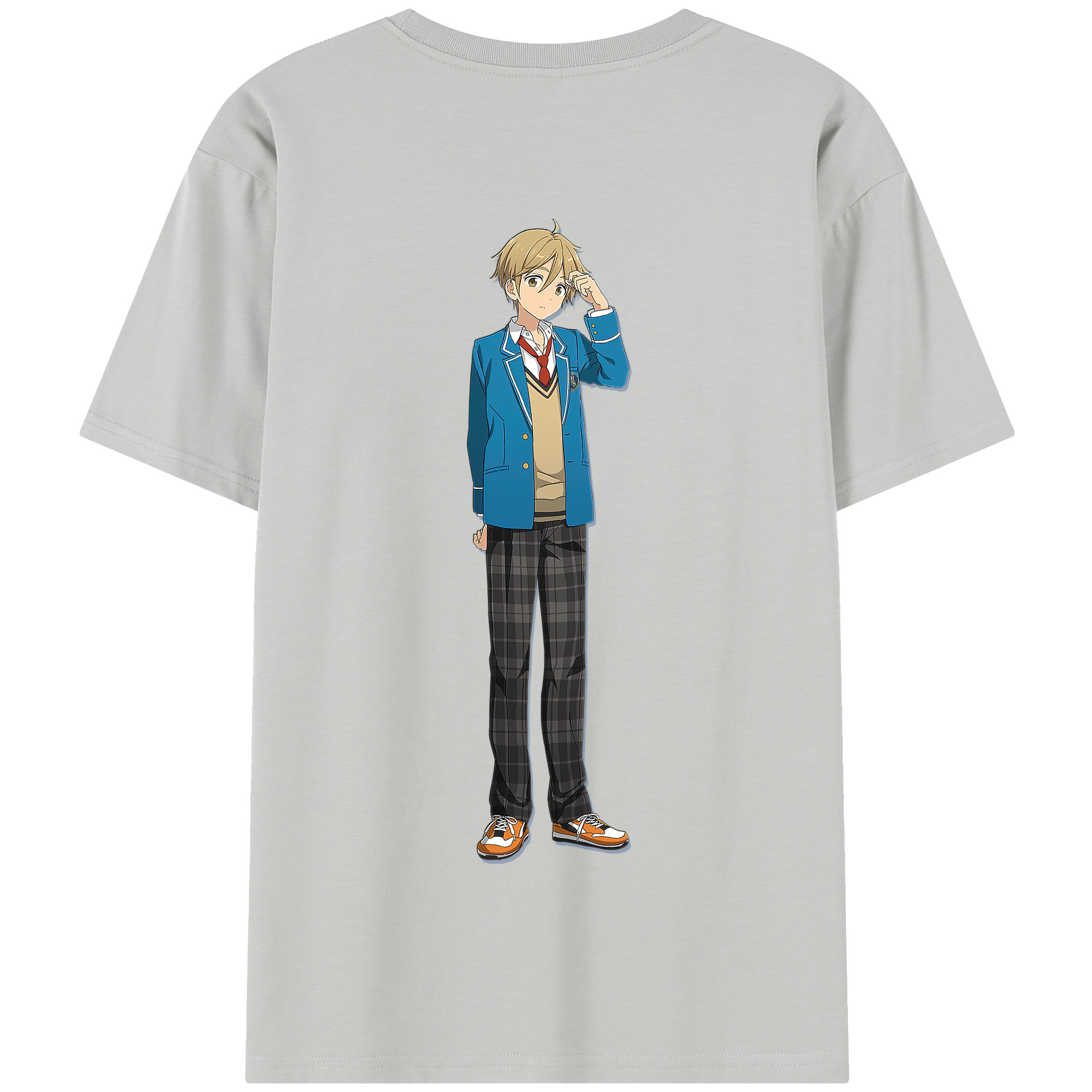 （画像用） あんさんぶるスターズ! Ensemble Stars 綿100％半袖Tシャツ（背面プリント）