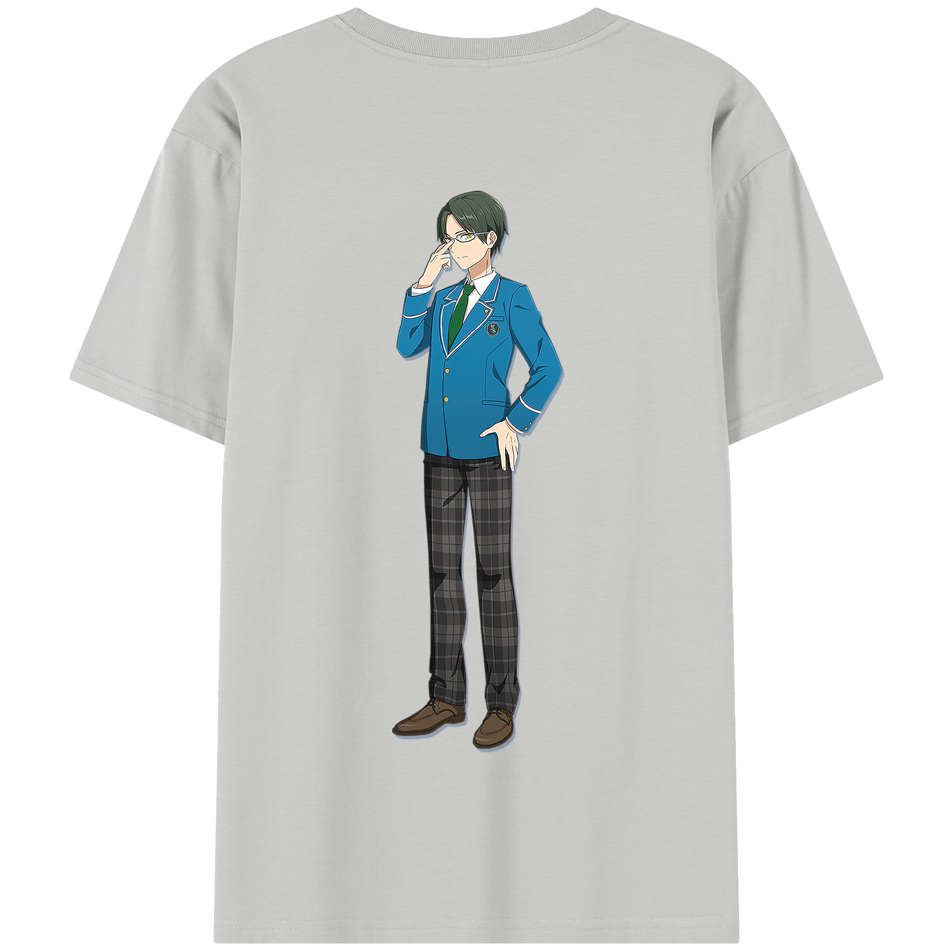 （画像用） あんさんぶるスターズ! Ensemble Stars 綿100％半袖Tシャツ（背面プリント）