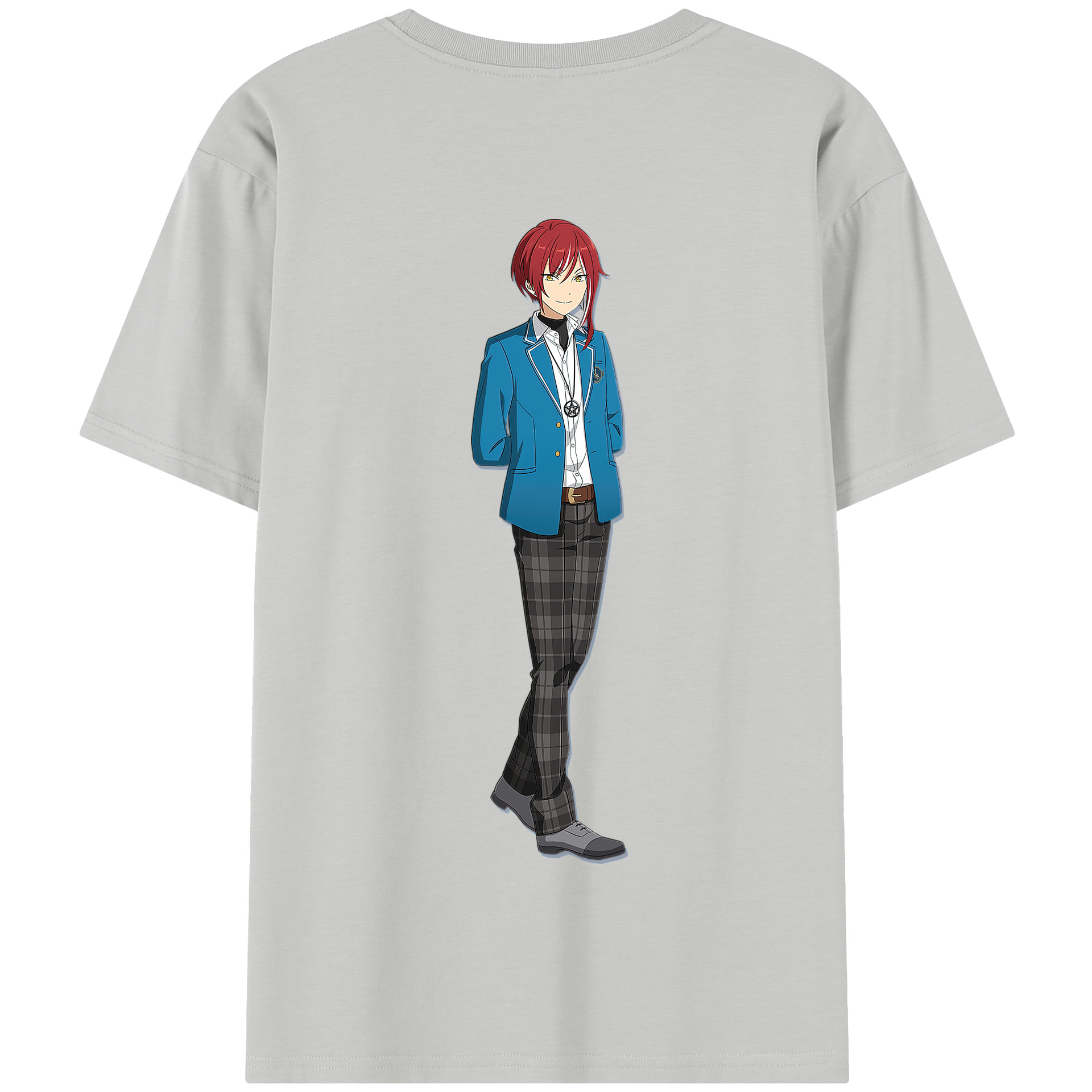 （画像用） あんさんぶるスターズ! Ensemble Stars 綿100％半袖Tシャツ（背面プリント）