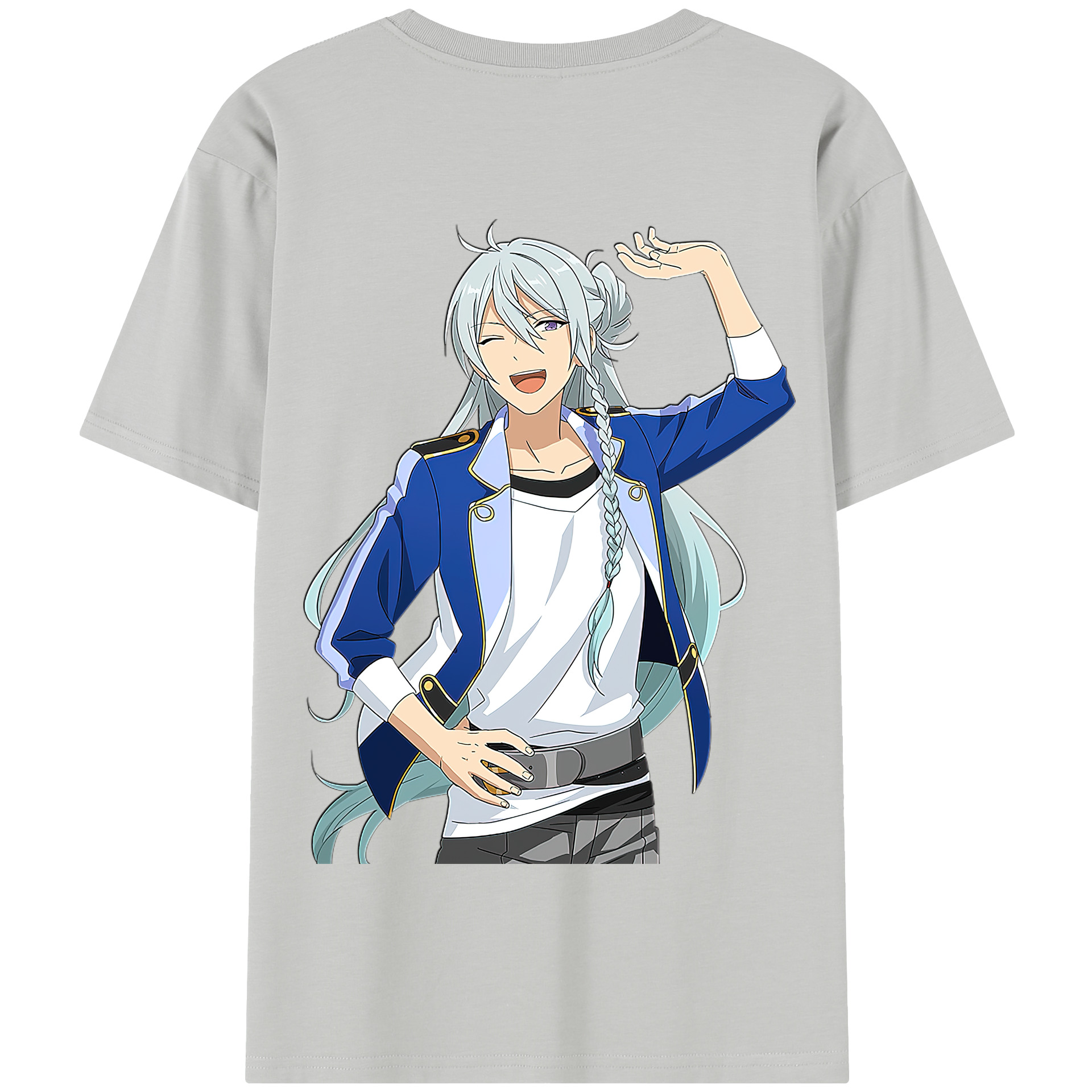 （画像用） あんさんぶるスターズ! Ensemble Stars 綿100％半袖Tシャツ（背面プリント）