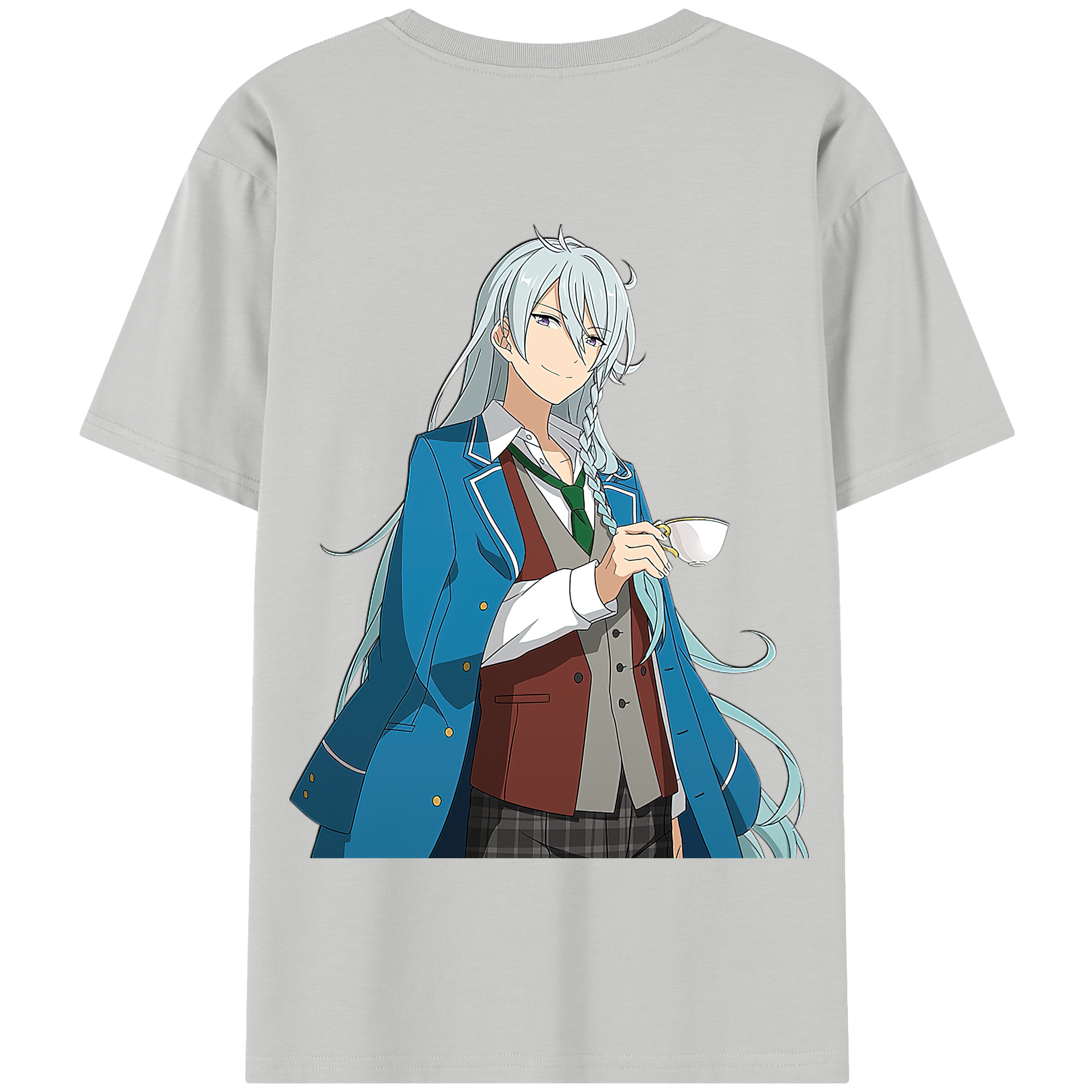 （画像用） あんさんぶるスターズ! Ensemble Stars 綿100％半袖Tシャツ（背面プリント）