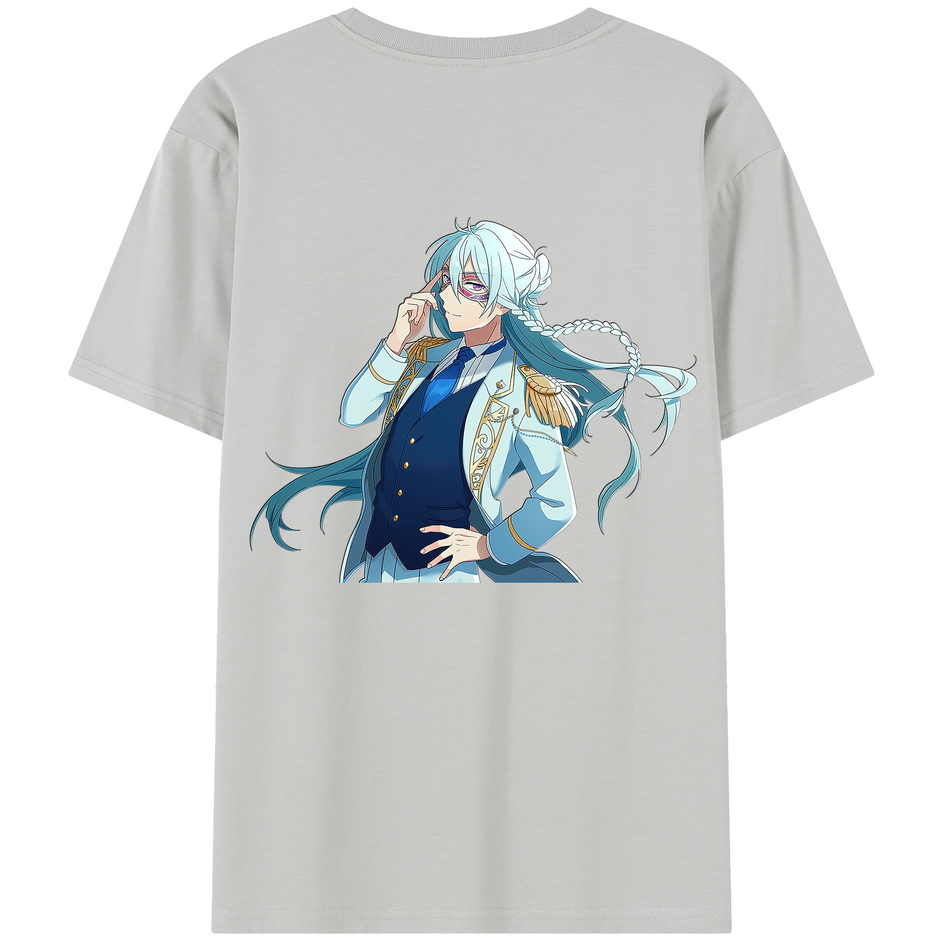 （画像用） あんさんぶるスターズ! Ensemble Stars 綿100％半袖Tシャツ（背面プリント）