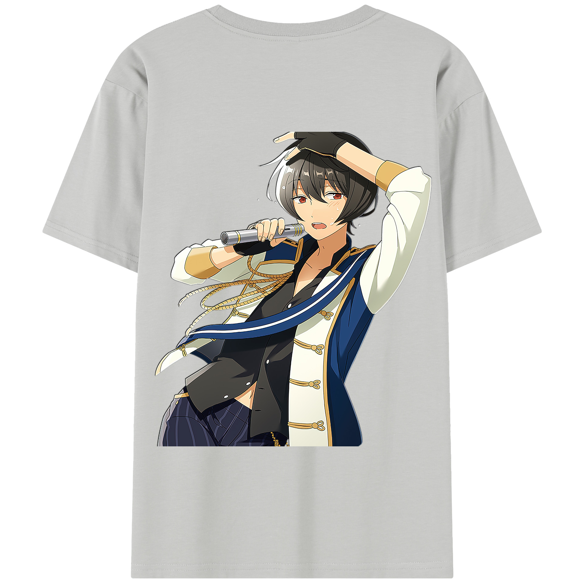 （画像用） あんさんぶるスターズ! Ensemble Stars 綿100％半袖Tシャツ（背面プリント）