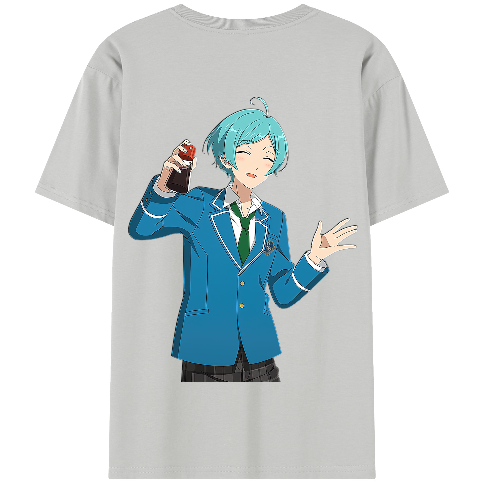 （画像用） あんさんぶるスターズ! Ensemble Stars 綿100％半袖Tシャツ（背面プリント）