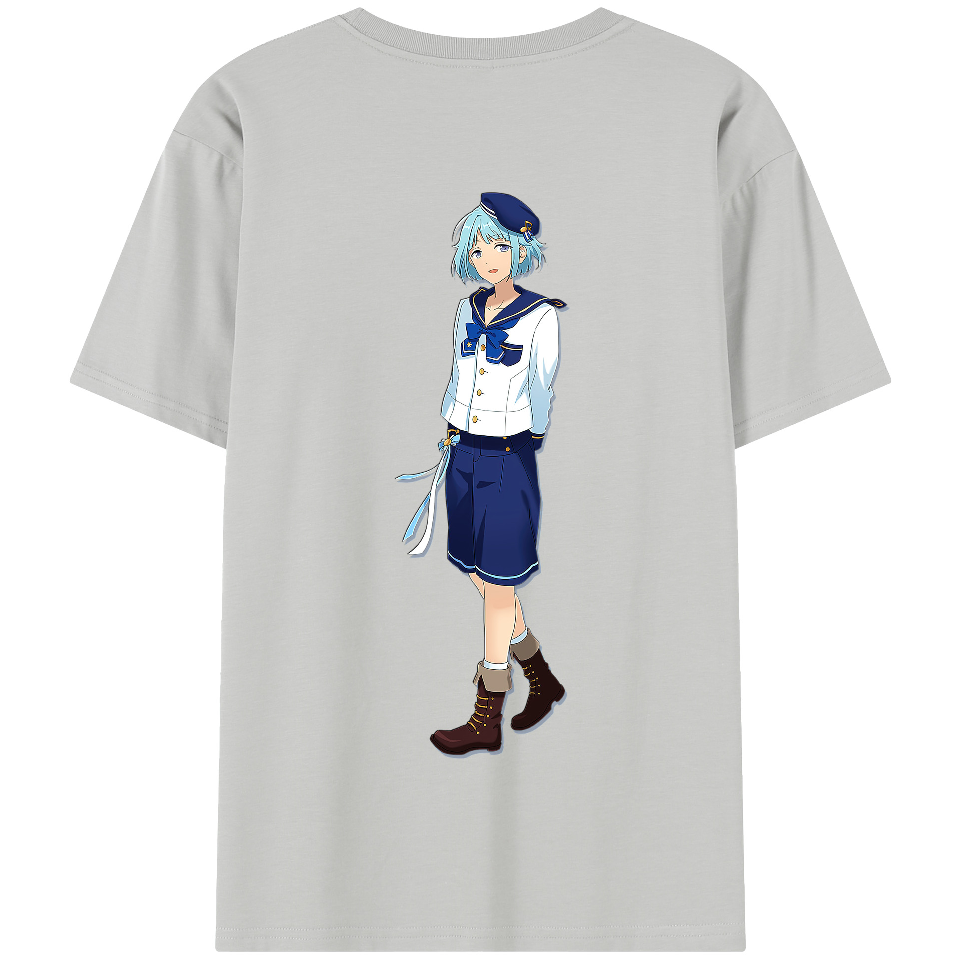 （画像用） あんさんぶるスターズ! Ensemble Stars 綿100％半袖Tシャツ（背面プリント）