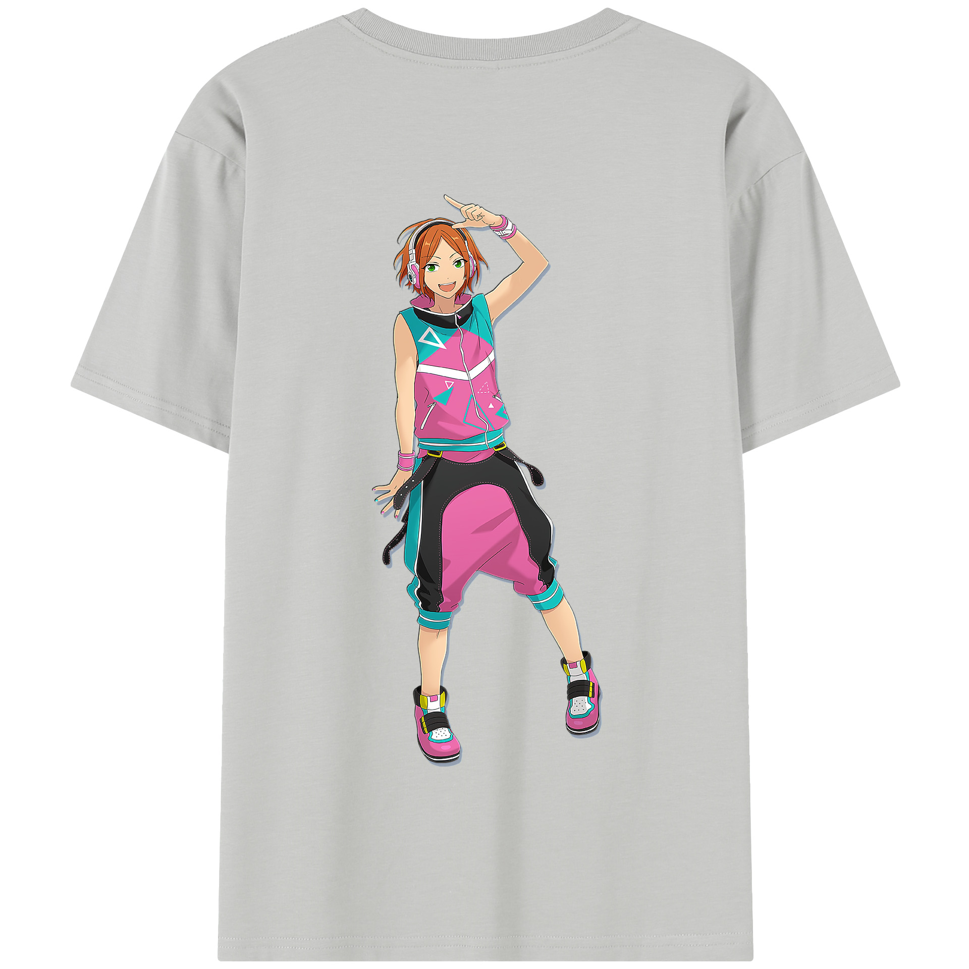 （画像用） あんさんぶるスターズ! Ensemble Stars 綿100％半袖Tシャツ（背面プリント）