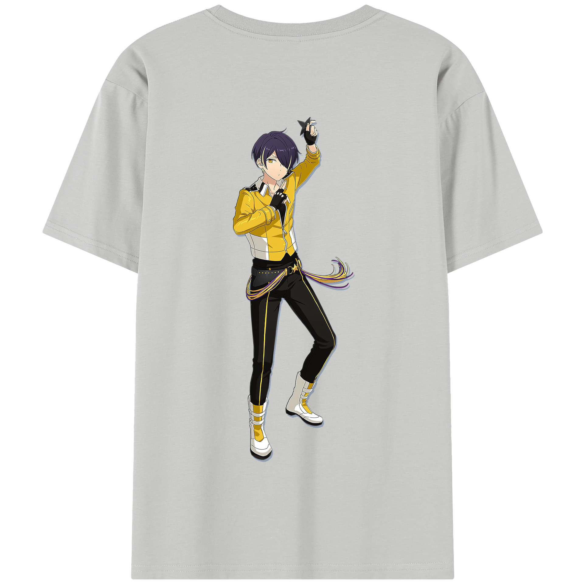 （画像用） あんさんぶるスターズ! Ensemble Stars 綿100％半袖Tシャツ（背面プリント）
