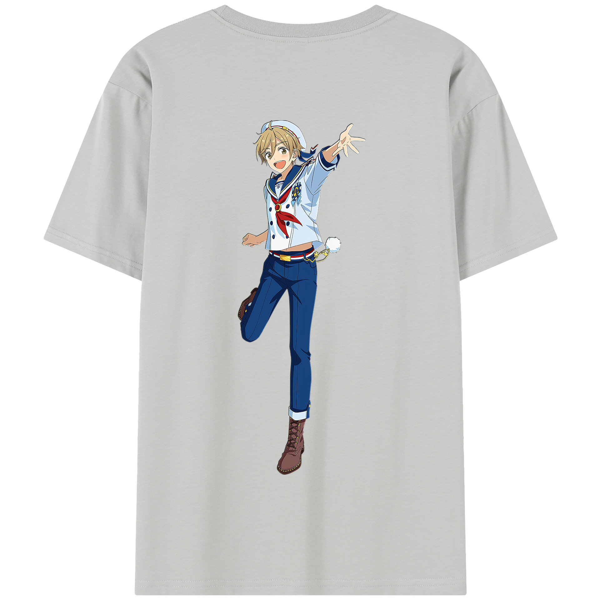 （画像用） あんさんぶるスターズ! Ensemble Stars 綿100％半袖Tシャツ（背面プリント）