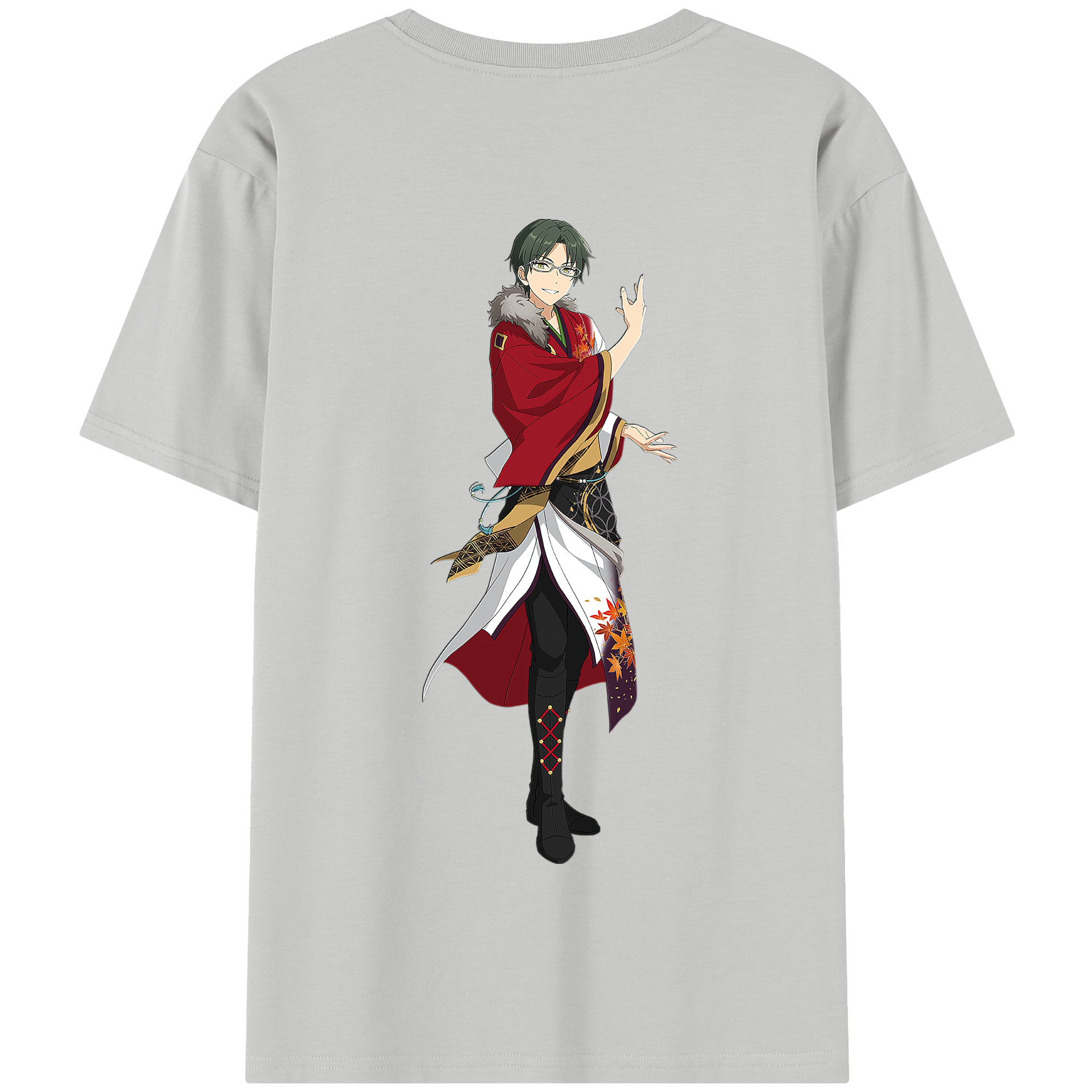 （画像用） あんさんぶるスターズ! Ensemble Stars 綿100％半袖Tシャツ（背面プリント）
