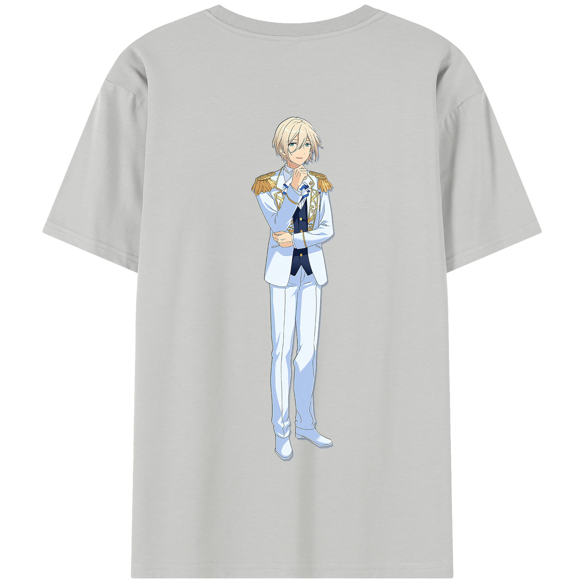 （画像用） あんさんぶるスターズ! Ensemble Stars 綿100％半袖Tシャツ（背面プリント）