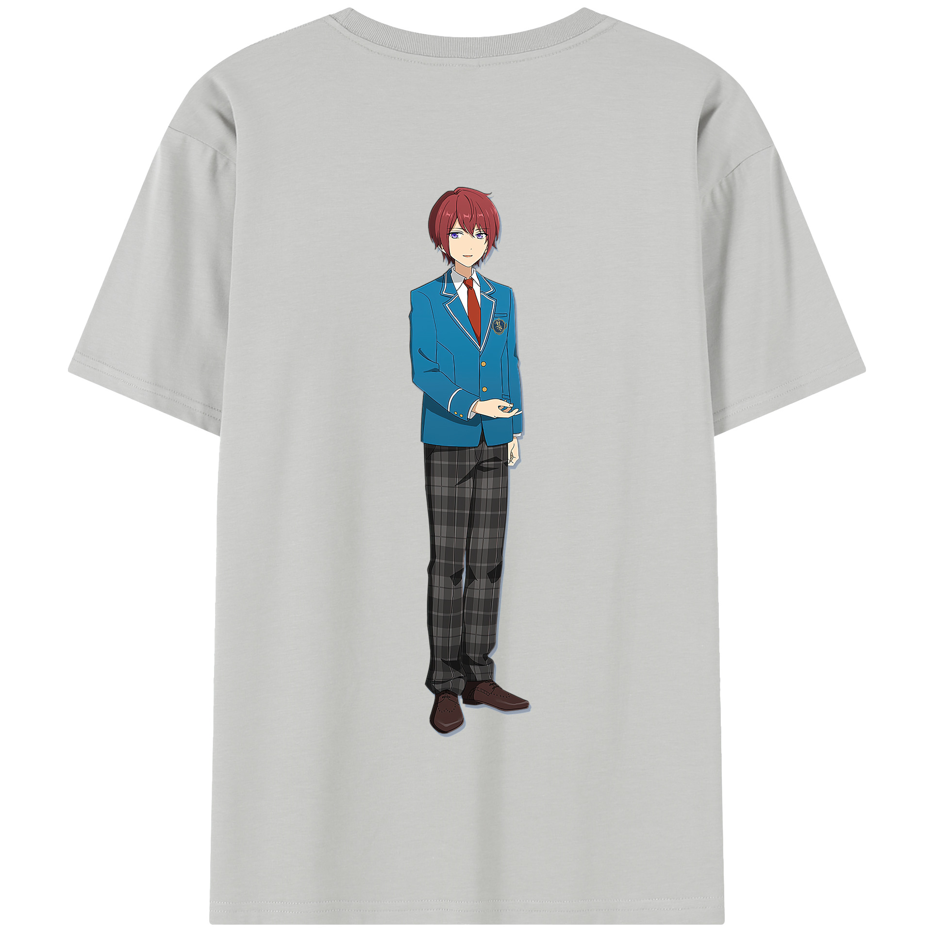 （画像用） あんさんぶるスターズ! Ensemble Stars 綿100％半袖Tシャツ（背面プリント）