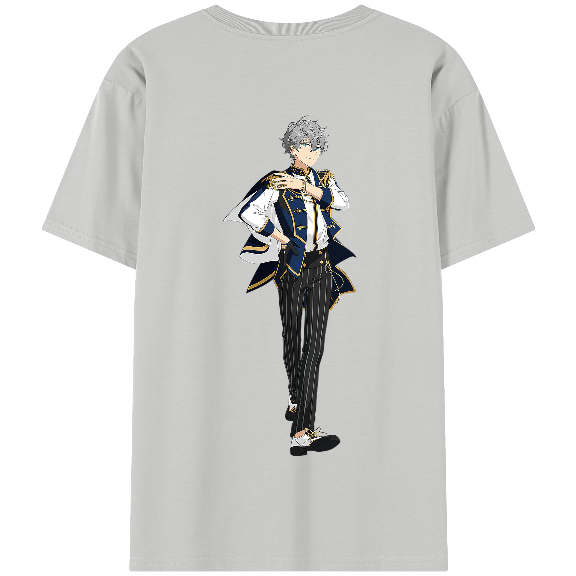 （画像用） あんさんぶるスターズ! Ensemble Stars 綿100％半袖Tシャツ（背面プリント）