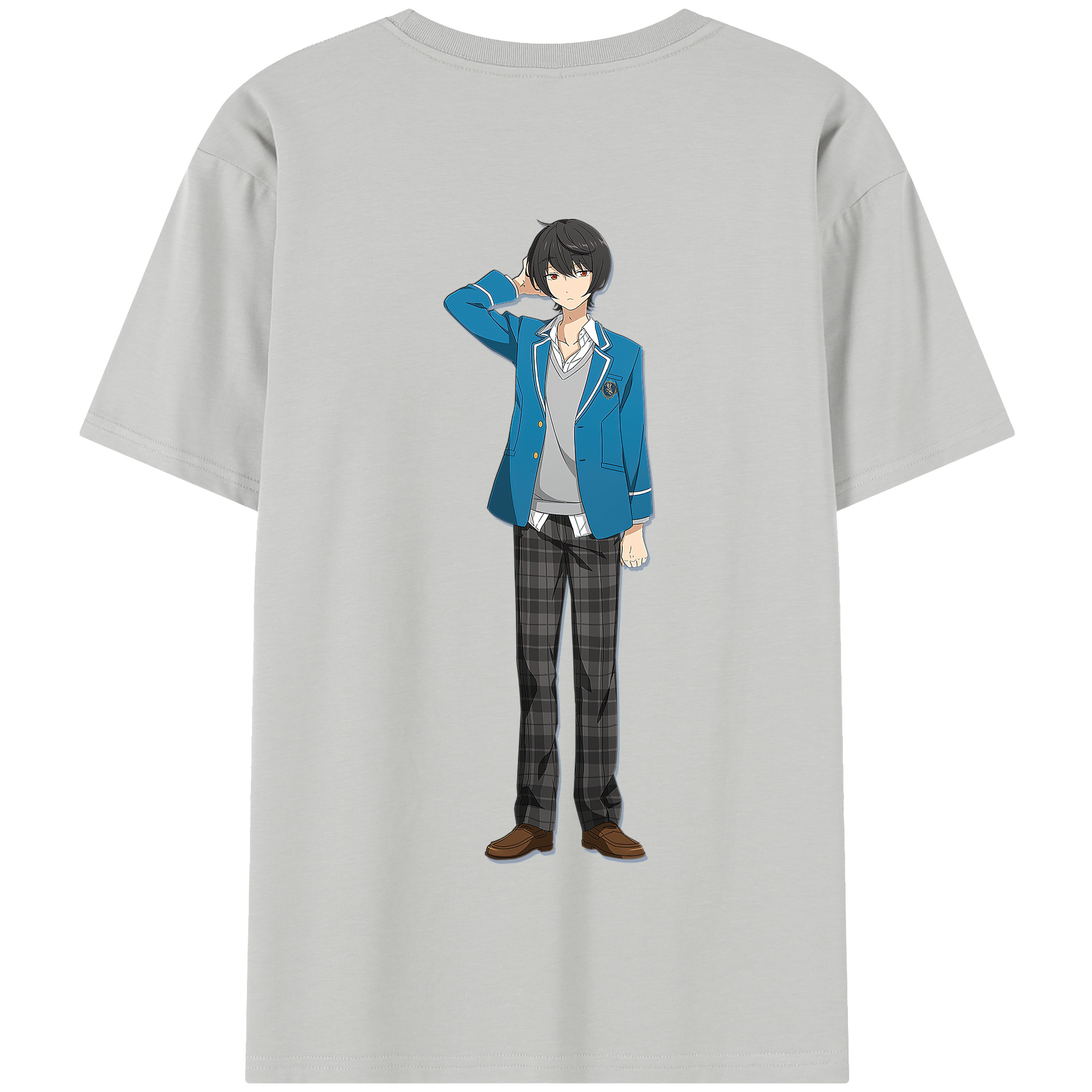 （画像用） あんさんぶるスターズ! Ensemble Stars 綿100％半袖Tシャツ（背面プリント）