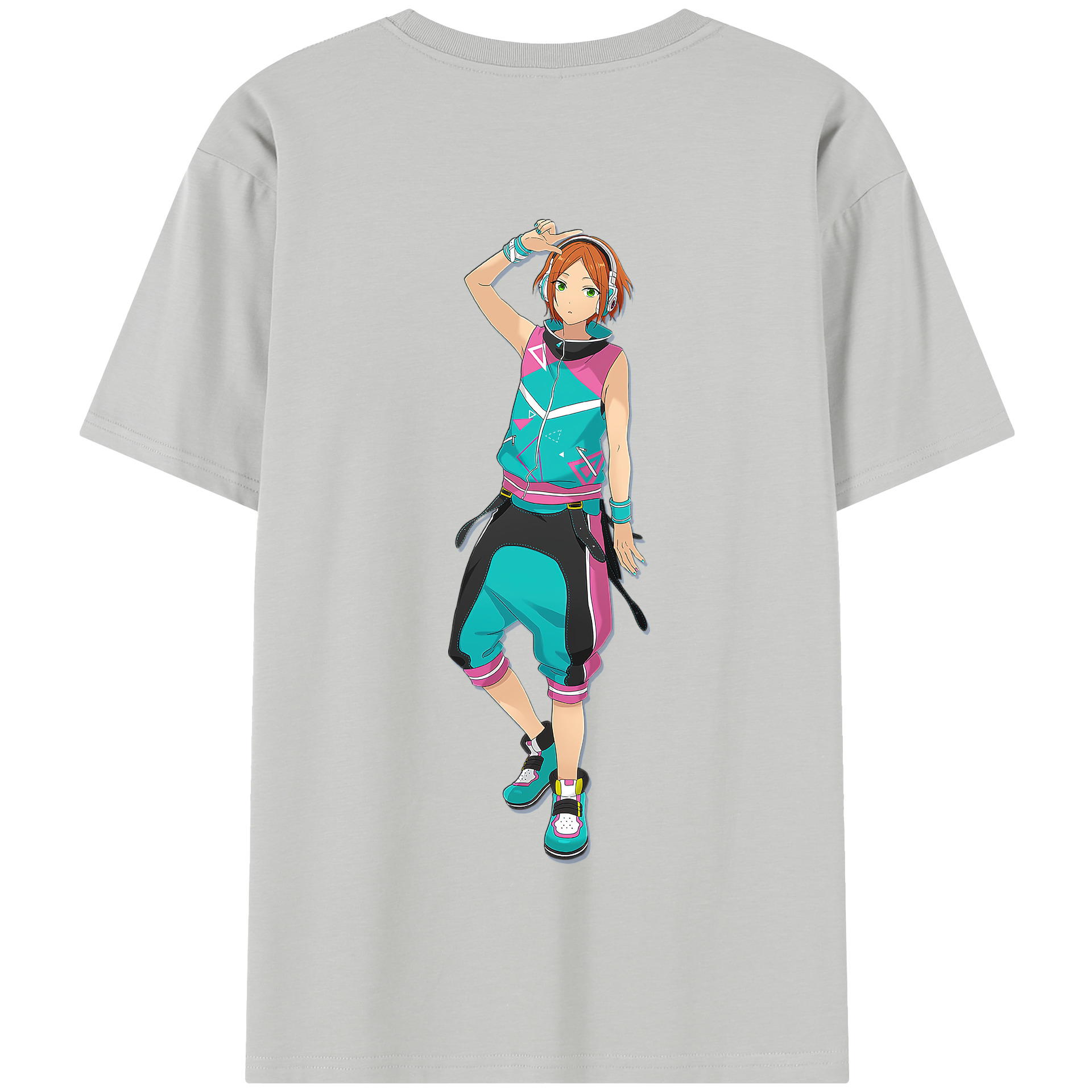 （画像用） あんさんぶるスターズ! Ensemble Stars 綿100％半袖Tシャツ（背面プリント）