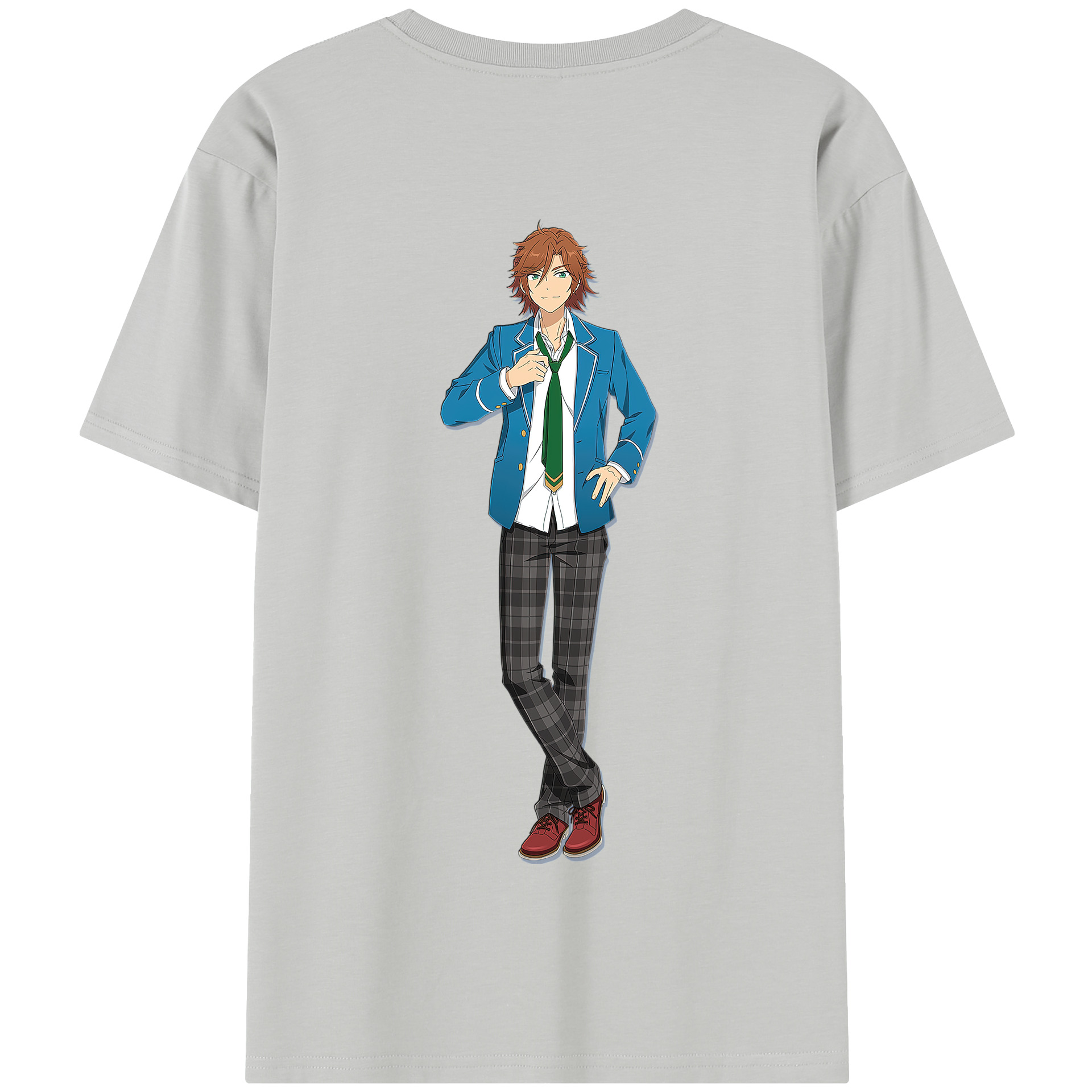 （画像用） あんさんぶるスターズ! Ensemble Stars 綿100％半袖Tシャツ（背面プリント）