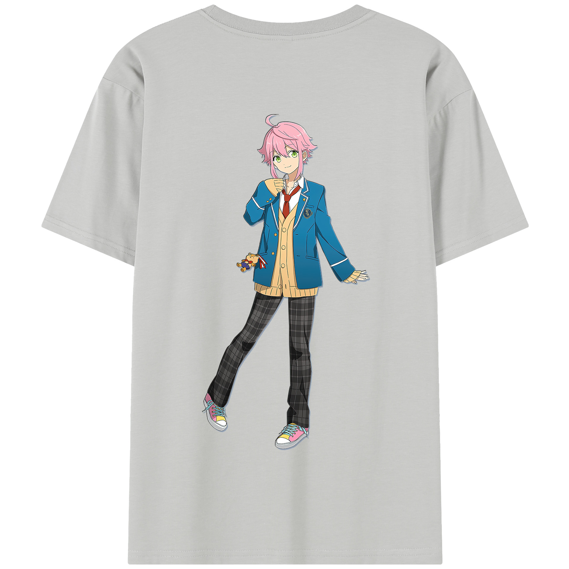 （画像用） あんさんぶるスターズ! Ensemble Stars 綿100％半袖Tシャツ（背面プリント）