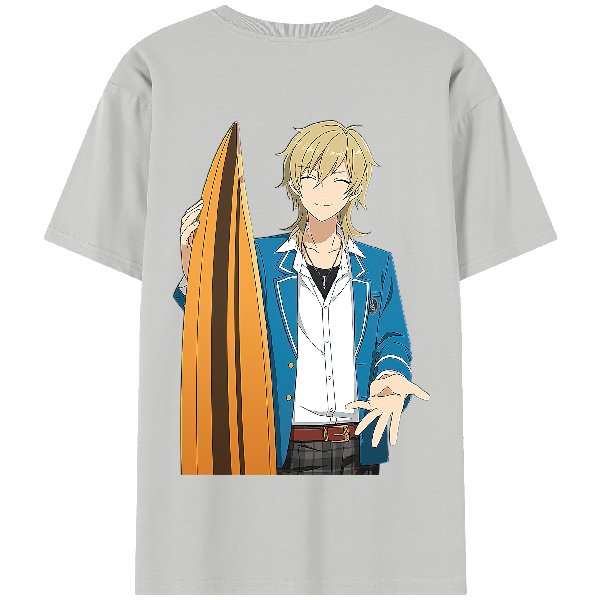 （画像用） あんさんぶるスターズ! Ensemble Stars 綿100％半袖Tシャツ（背面プリント）
