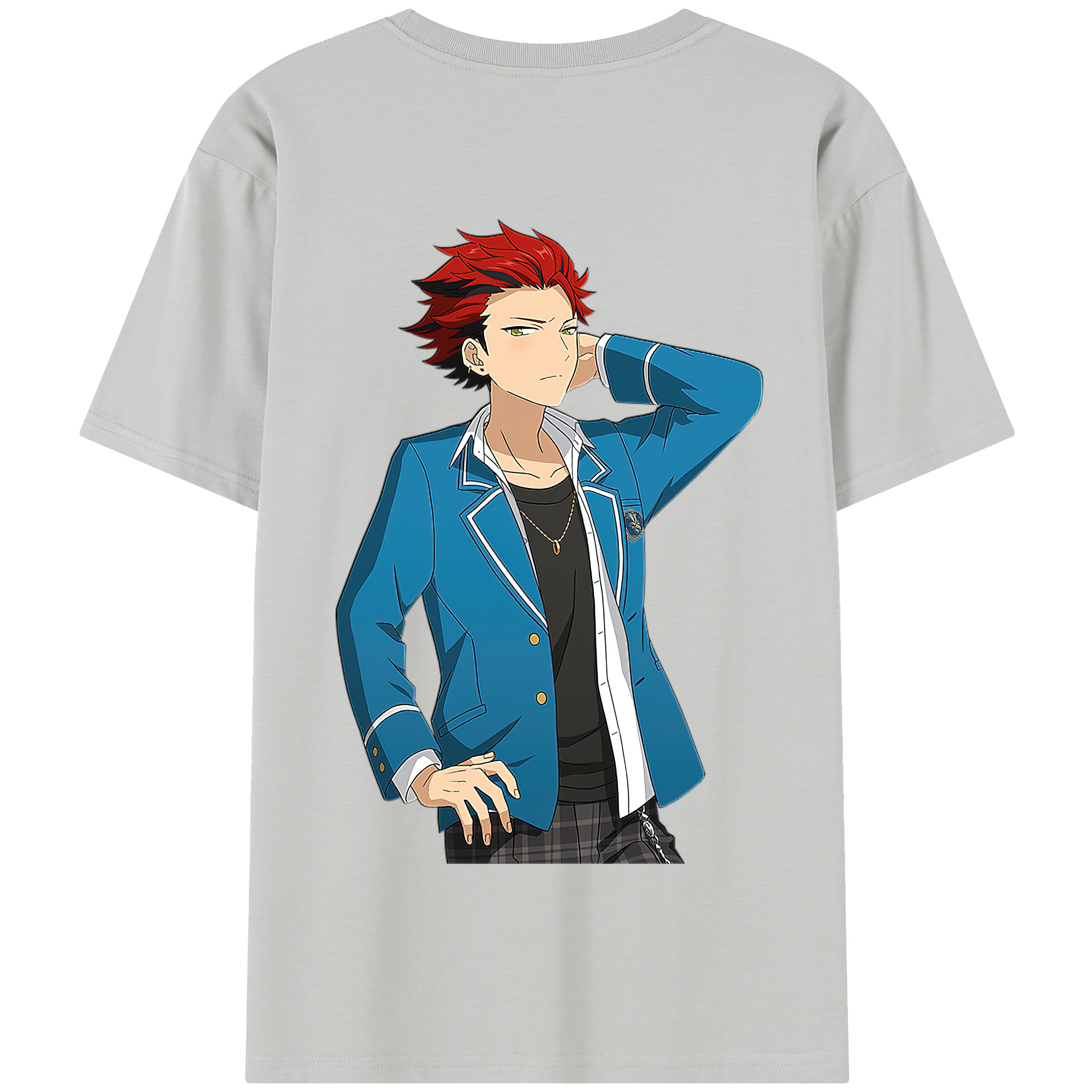 （画像用） あんさんぶるスターズ! Ensemble Stars 綿100％半袖Tシャツ（背面プリント）
