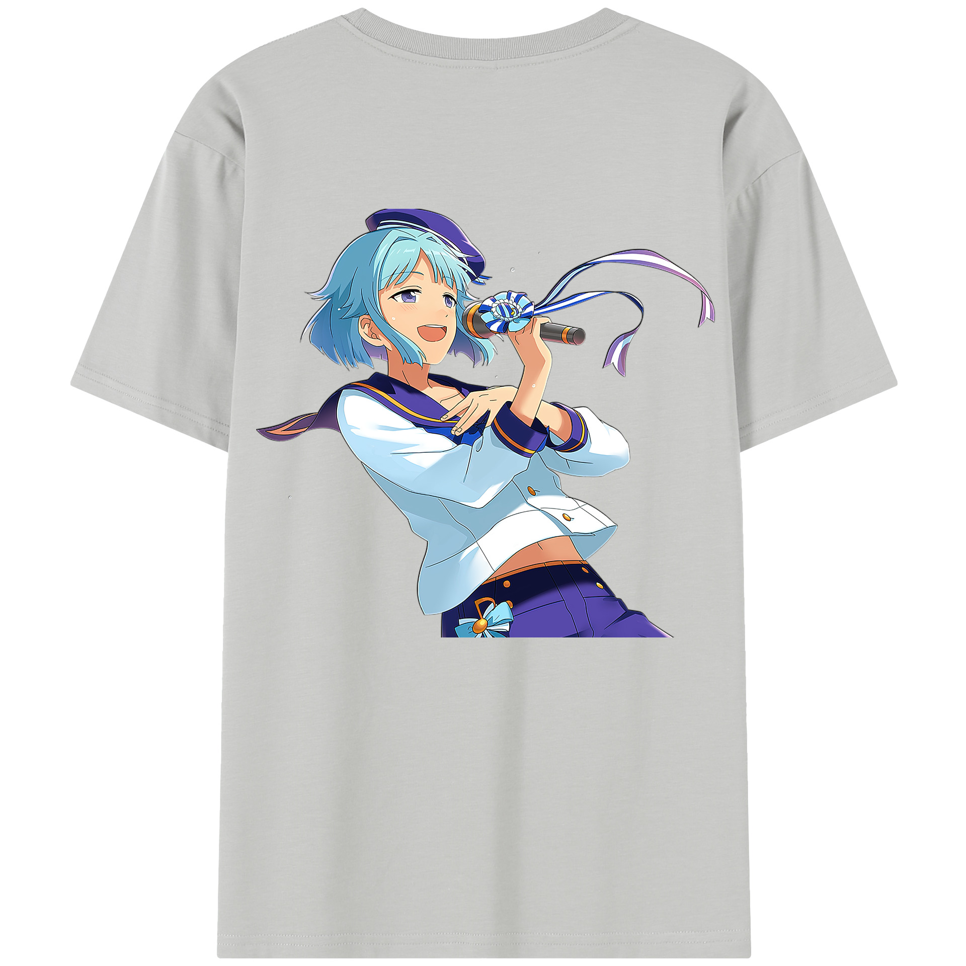 （画像用） あんさんぶるスターズ! Ensemble Stars 綿100％半袖Tシャツ（背面プリント）