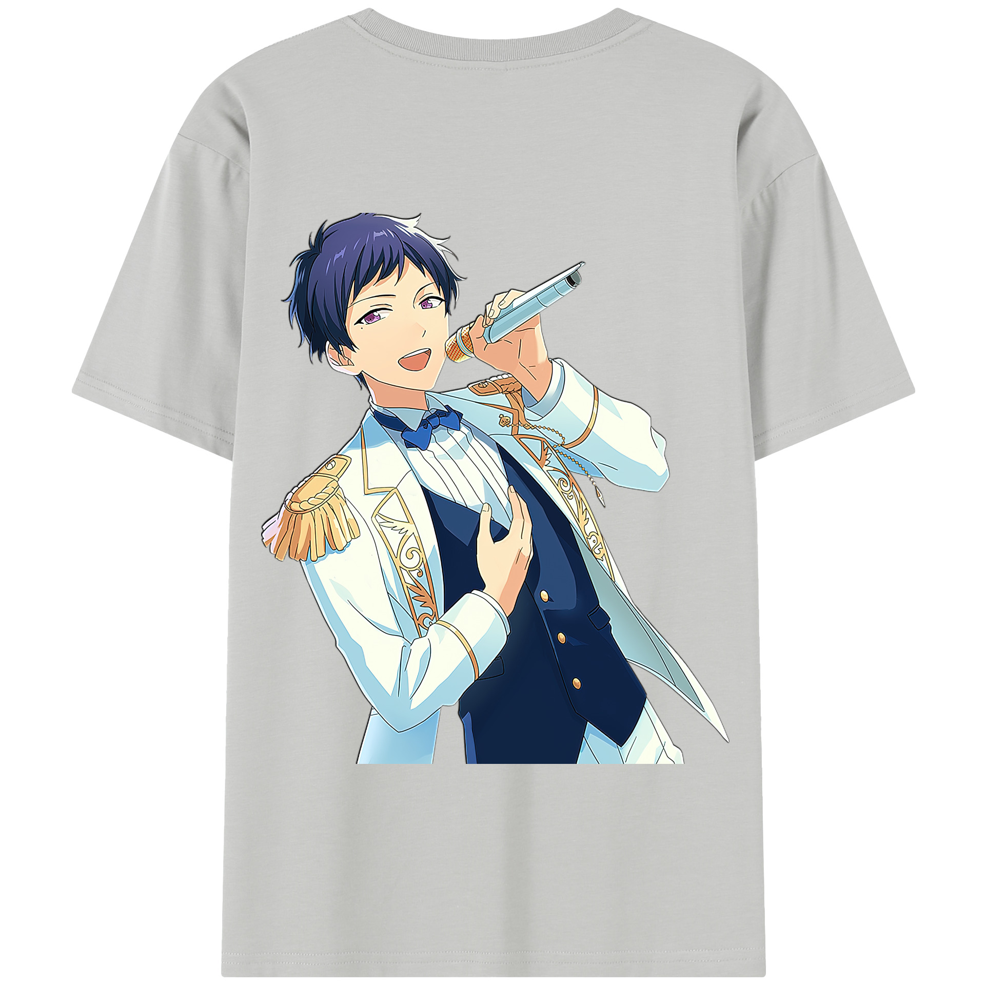 （画像用） あんさんぶるスターズ! Ensemble Stars 綿100％半袖Tシャツ（背面プリント）