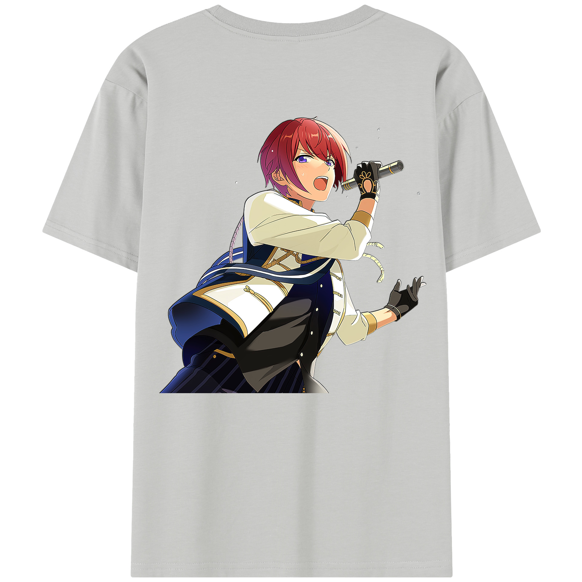 （画像用） あんさんぶるスターズ! Ensemble Stars 綿100％半袖Tシャツ（背面プリント）