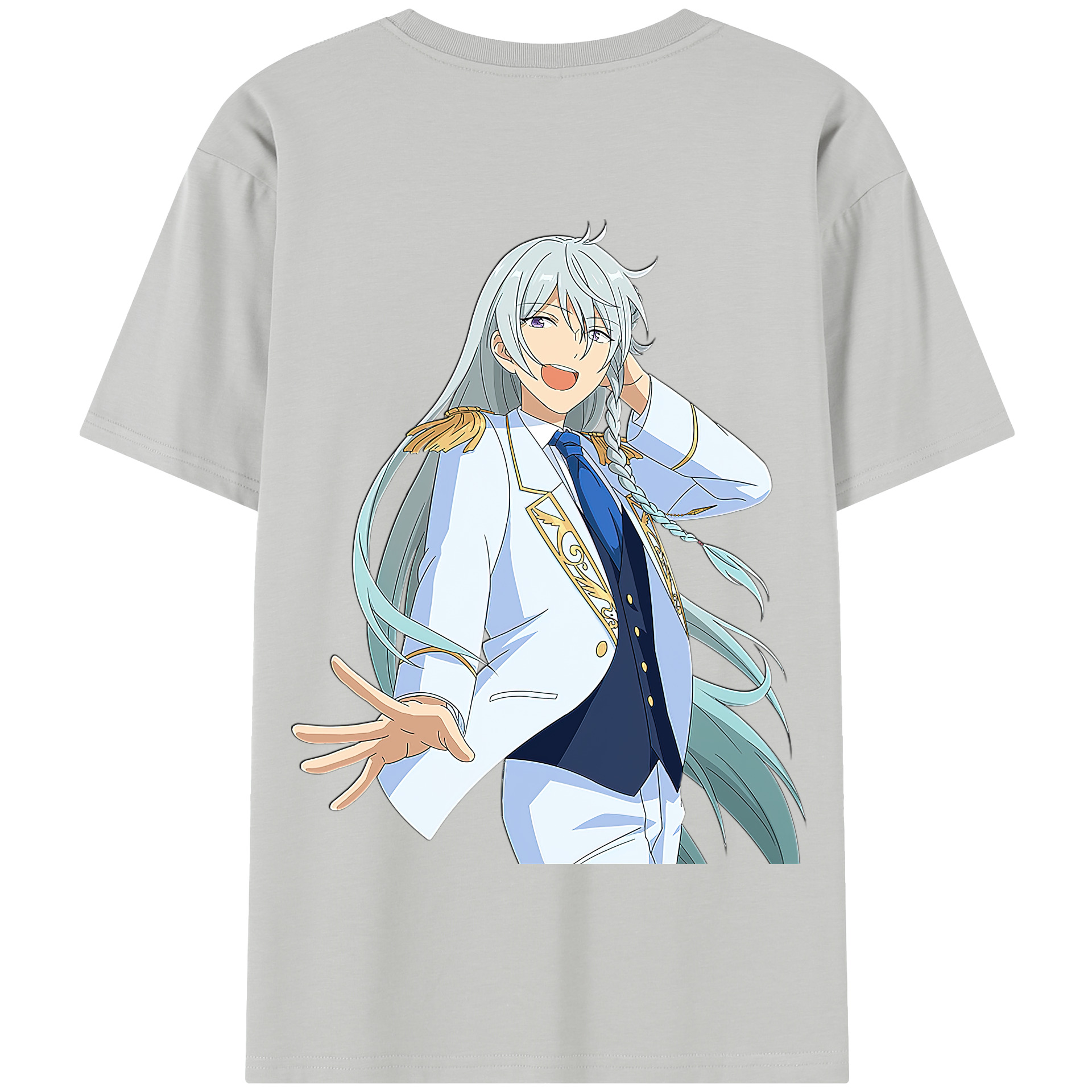 （画像用） あんさんぶるスターズ! Ensemble Stars 綿100％半袖Tシャツ（背面プリント）