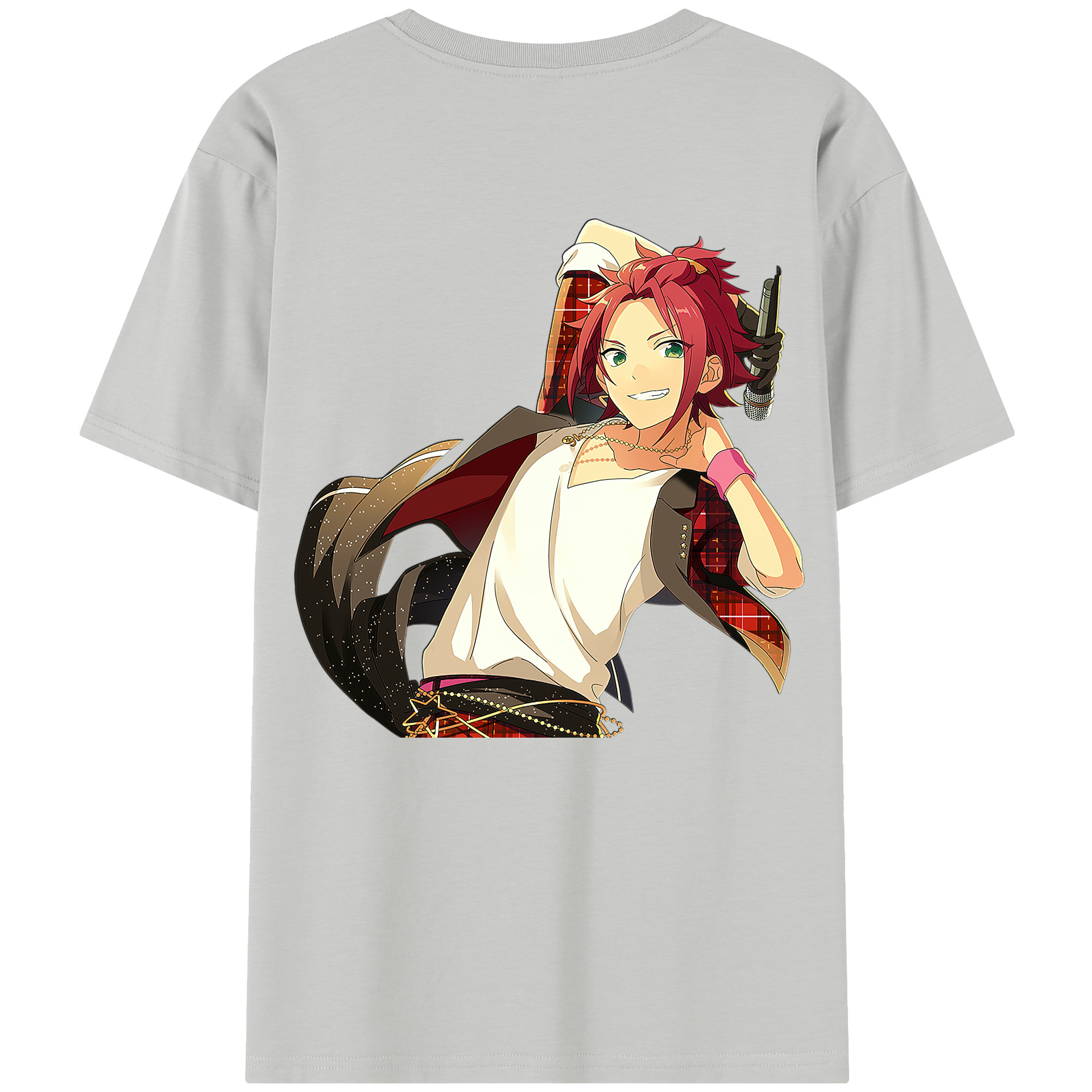 （画像用） あんさんぶるスターズ! Ensemble Stars 綿100％半袖Tシャツ（背面プリント）