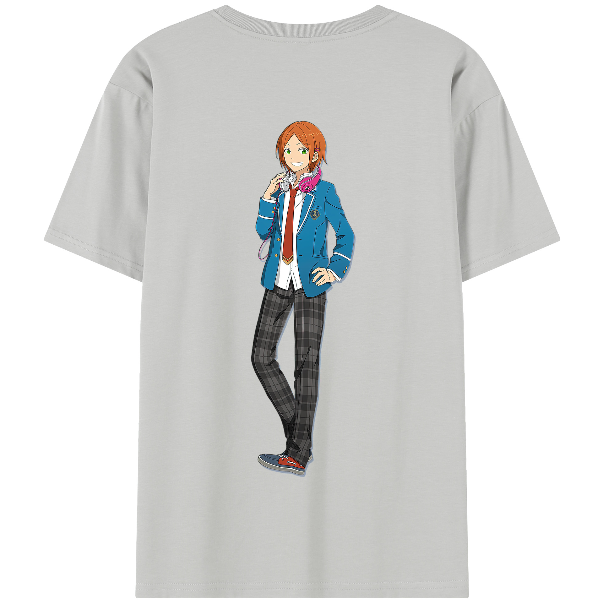 （画像用） あんさんぶるスターズ! Ensemble Stars 綿100％半袖Tシャツ（背面プリント）