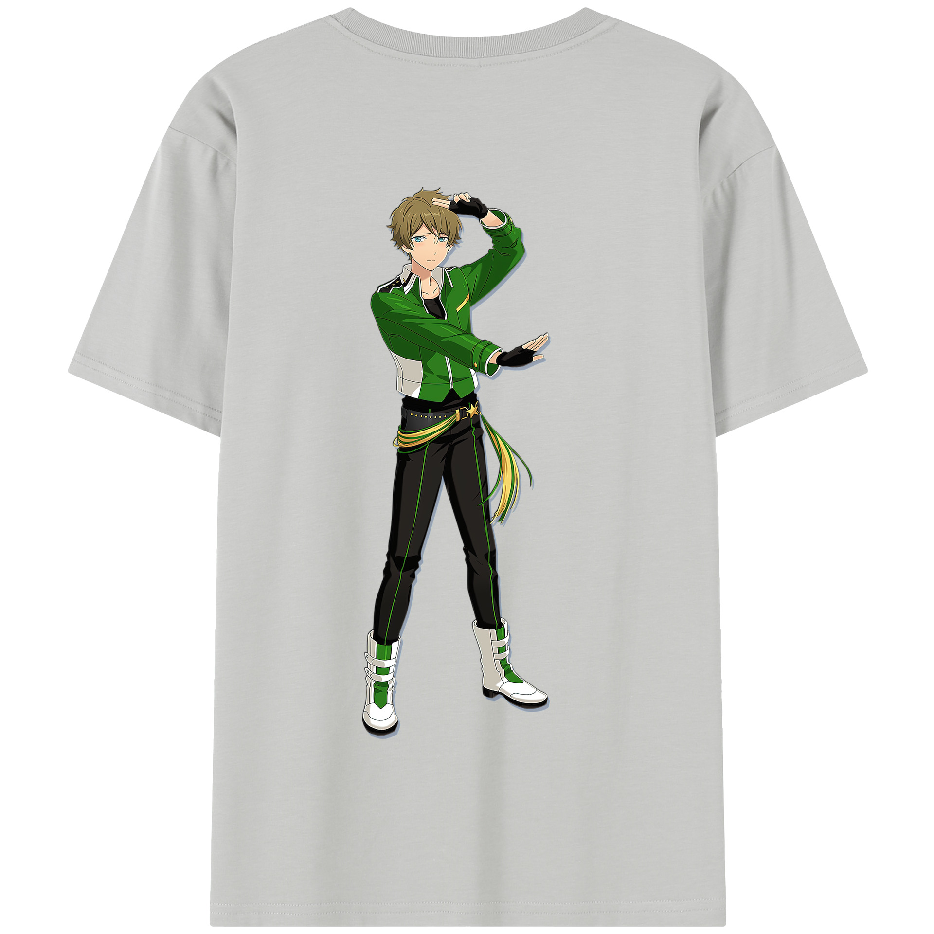 （画像用） あんさんぶるスターズ! Ensemble Stars 綿100％半袖Tシャツ（背面プリント）