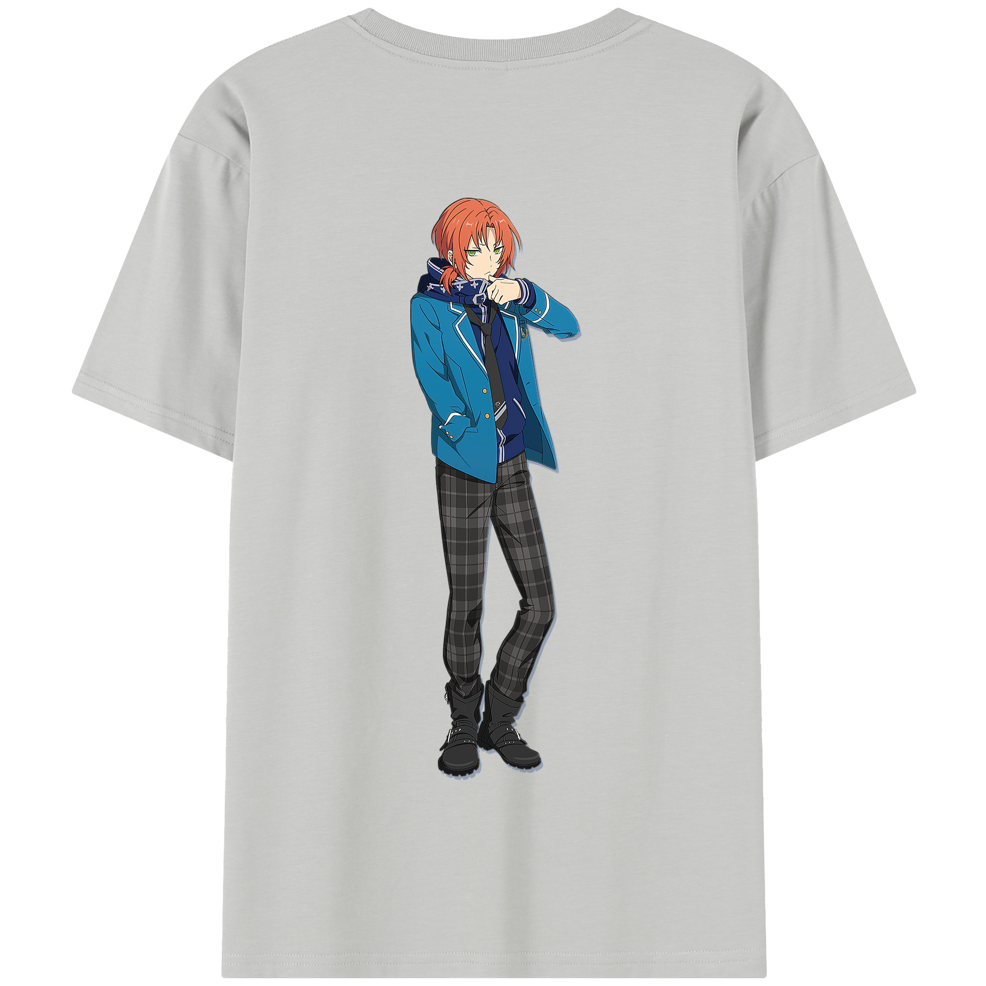 （画像用） あんさんぶるスターズ! Ensemble Stars 綿100％半袖Tシャツ（背面プリント）