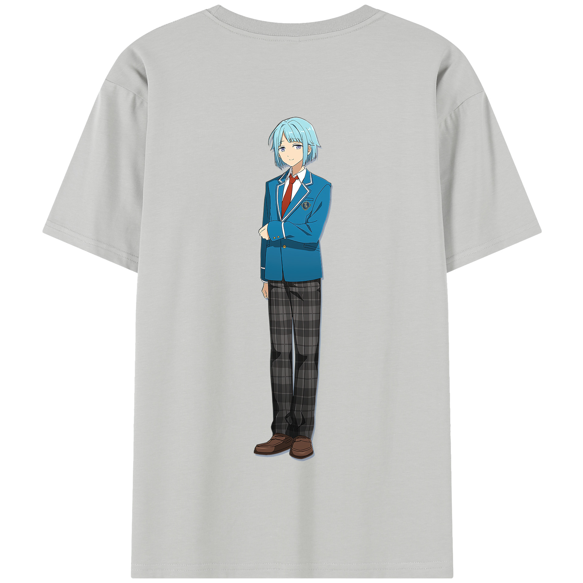 （画像用） あんさんぶるスターズ! Ensemble Stars 綿100％半袖Tシャツ（背面プリント）