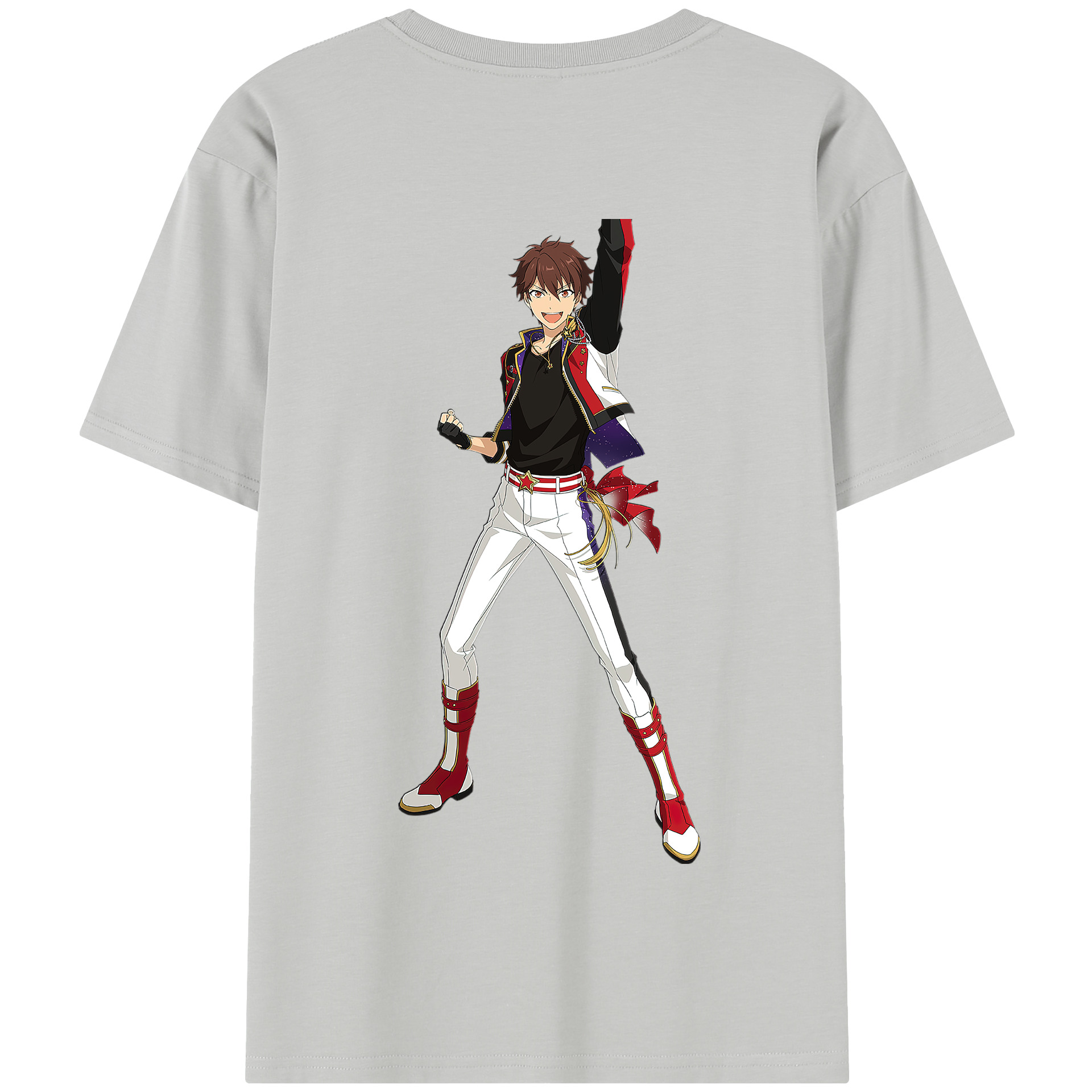 （画像用） あんさんぶるスターズ! Ensemble Stars 綿100％半袖Tシャツ（背面プリント）
