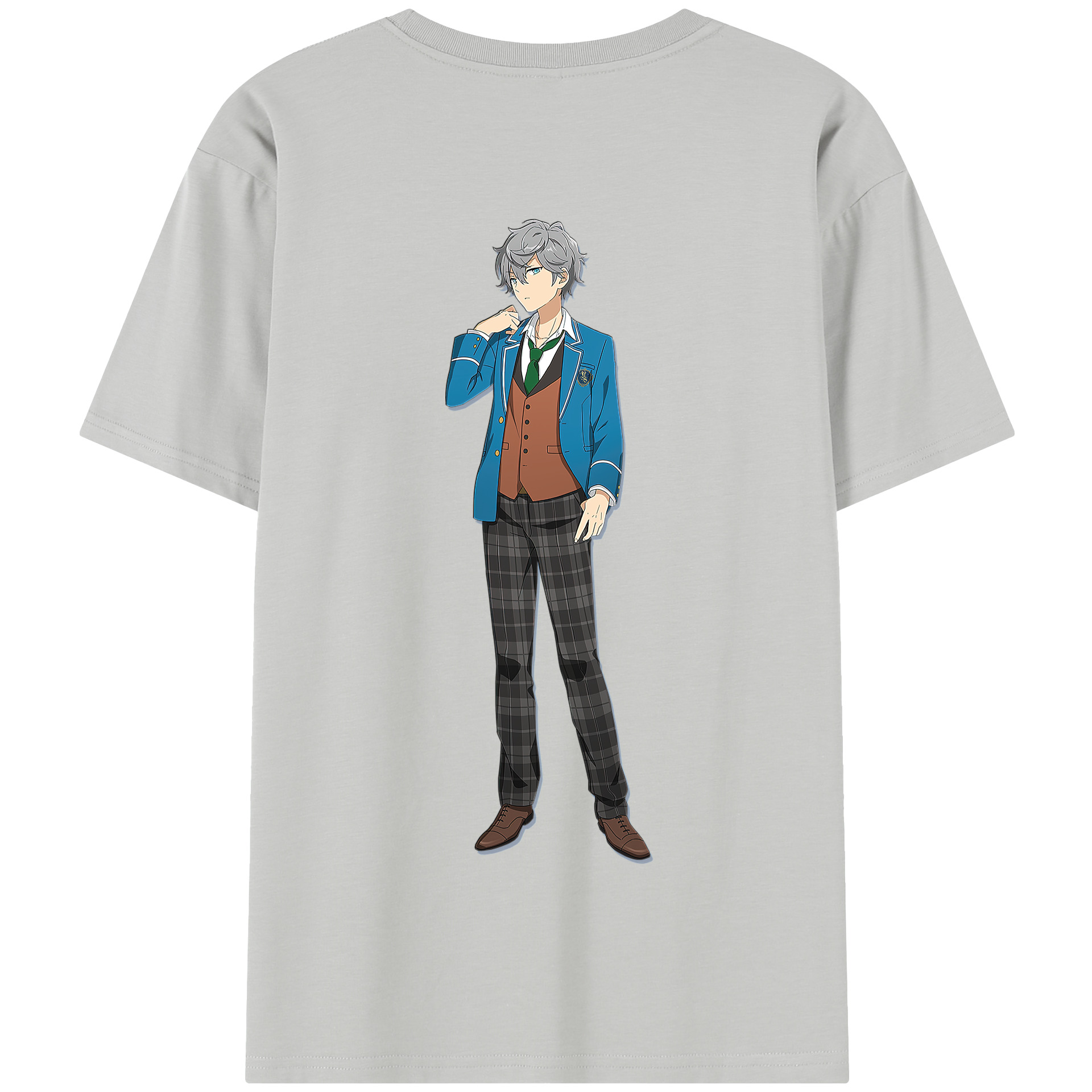 （画像用） あんさんぶるスターズ! Ensemble Stars 綿100％半袖Tシャツ（背面プリント）