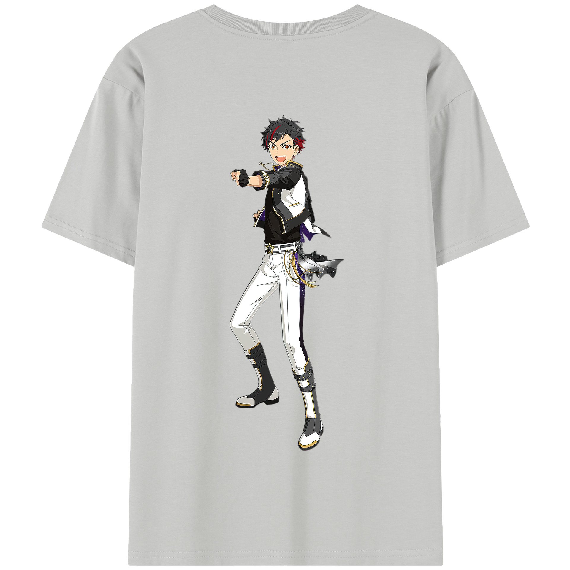 （画像用） あんさんぶるスターズ! Ensemble Stars 綿100％半袖Tシャツ（背面プリント）