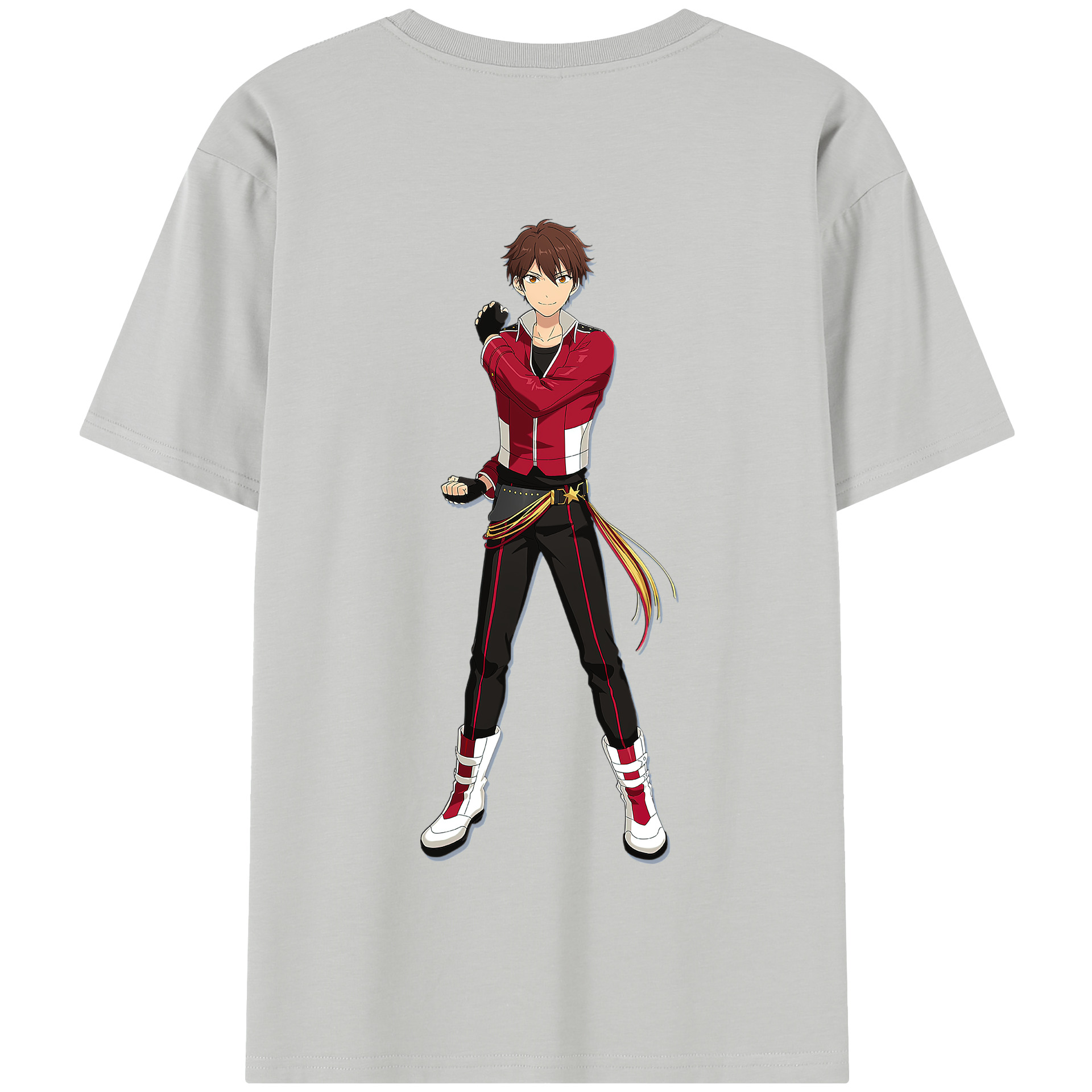 （画像用） あんさんぶるスターズ! Ensemble Stars 綿100％半袖Tシャツ（背面プリント）