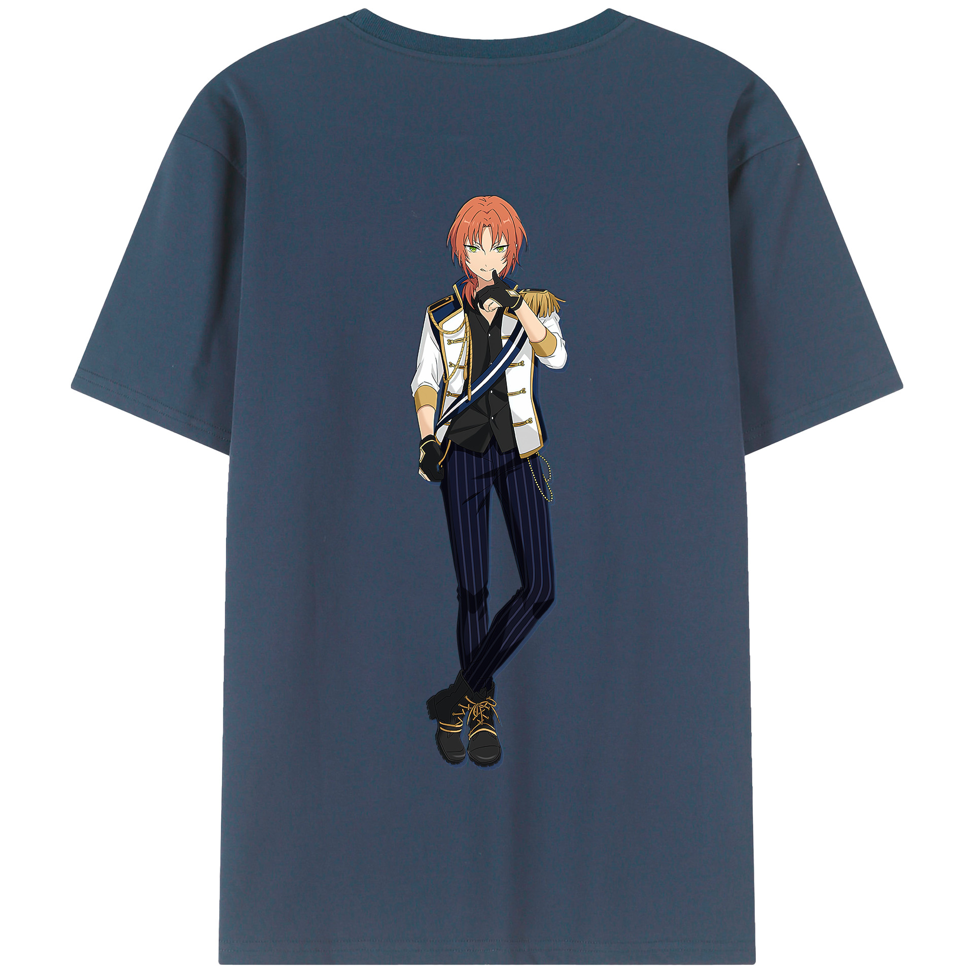 （画像用） あんさんぶるスターズ! Ensemble Stars 綿100％半袖Tシャツ（背面プリント）