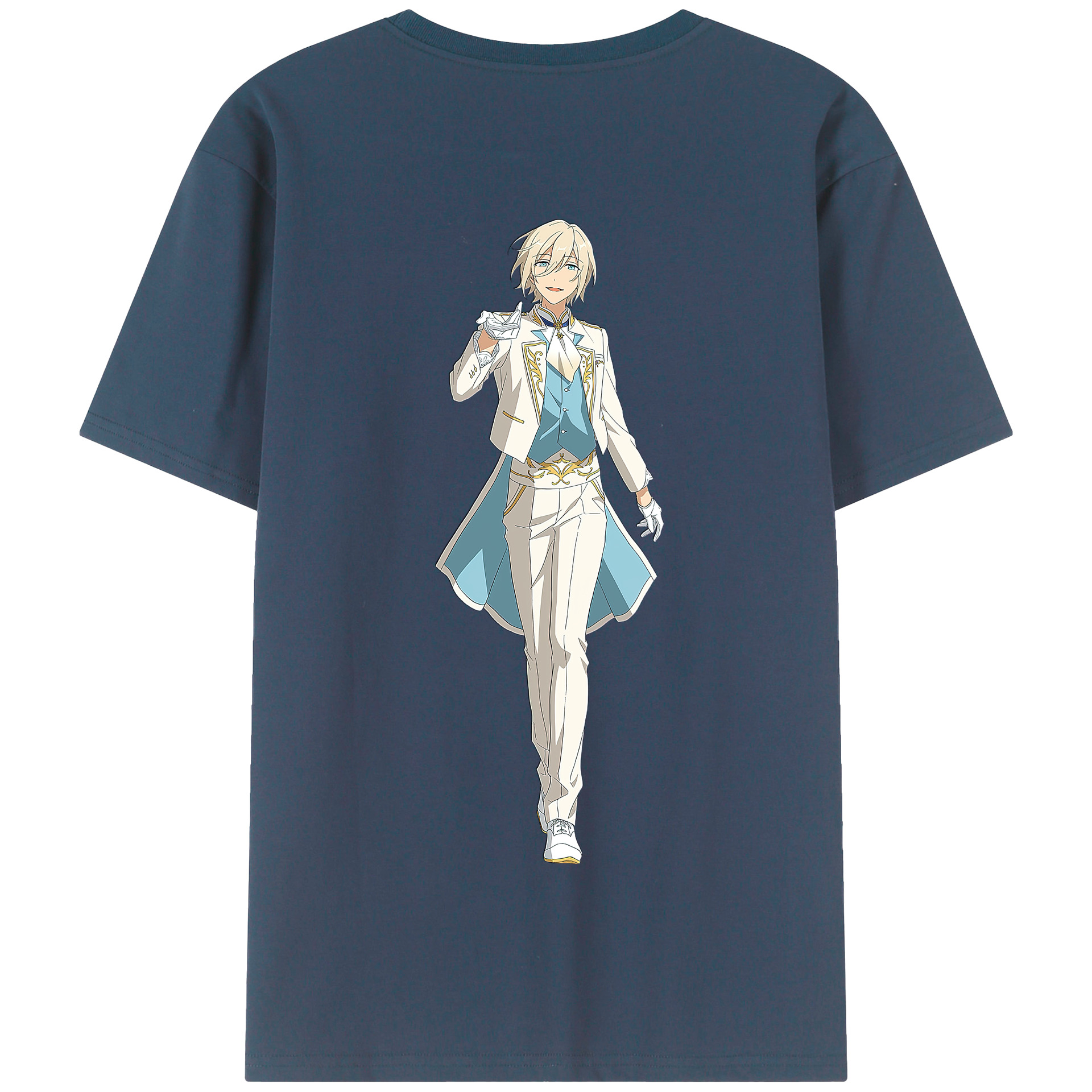 （画像用） あんさんぶるスターズ! Ensemble Stars 綿100％半袖Tシャツ（背面プリント）