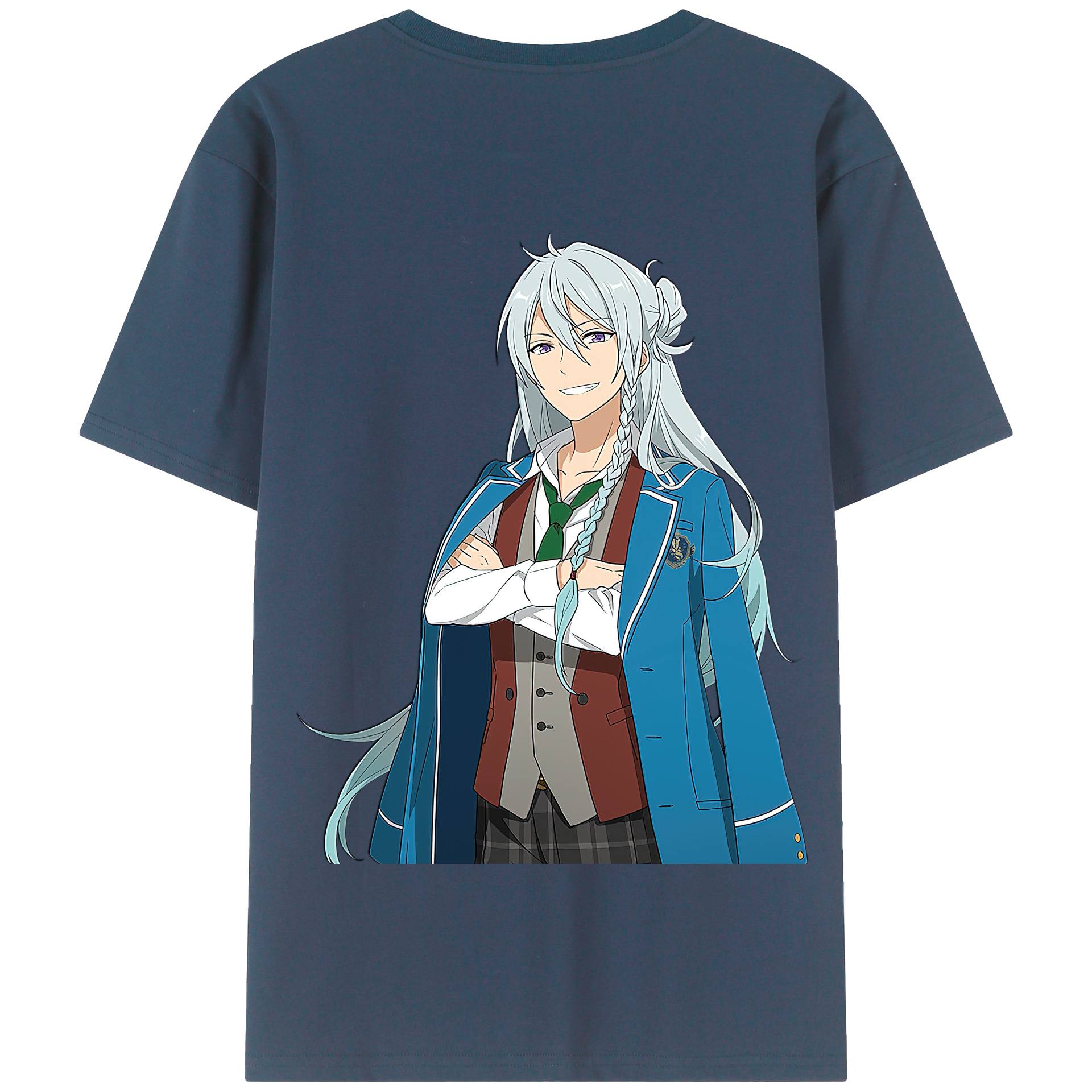 （画像用） あんさんぶるスターズ! Ensemble Stars 綿100％半袖Tシャツ（背面プリント）