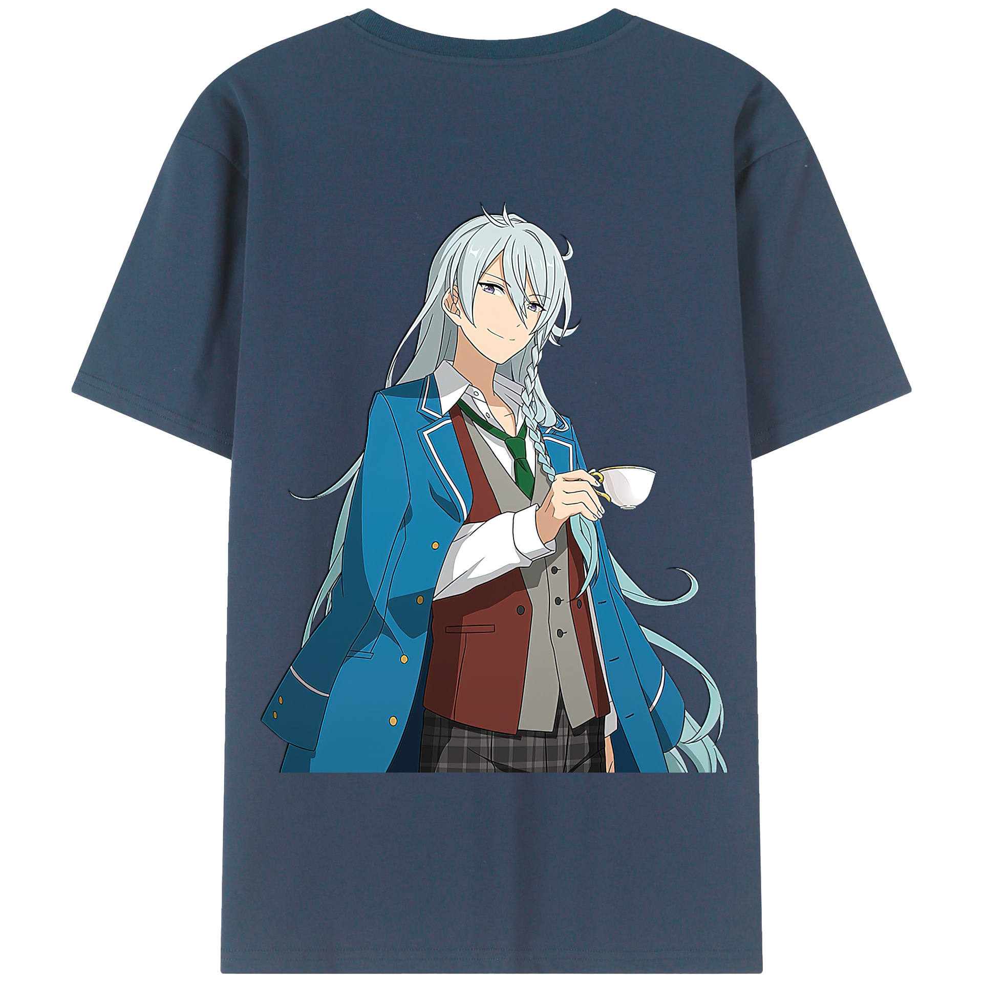 （画像用） あんさんぶるスターズ! Ensemble Stars 綿100％半袖Tシャツ（背面プリント）