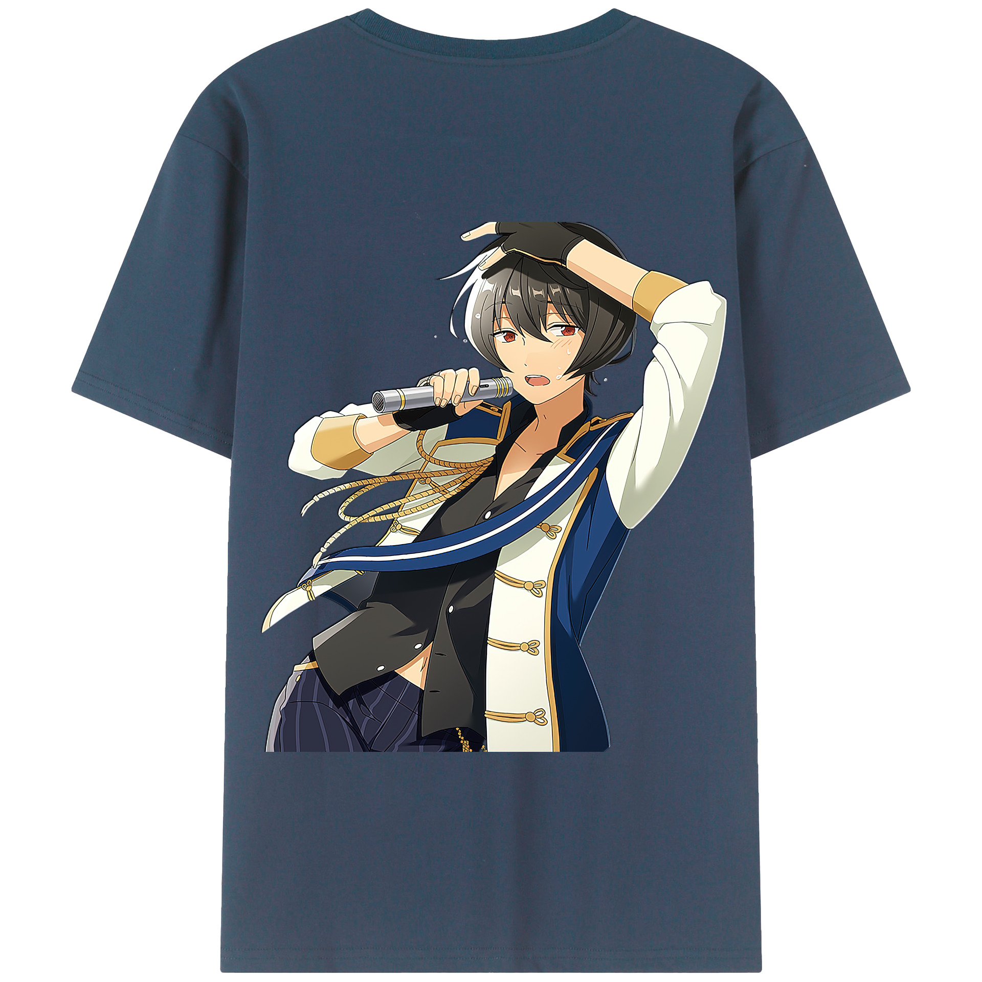 （画像用） あんさんぶるスターズ! Ensemble Stars 綿100％半袖Tシャツ（背面プリント）