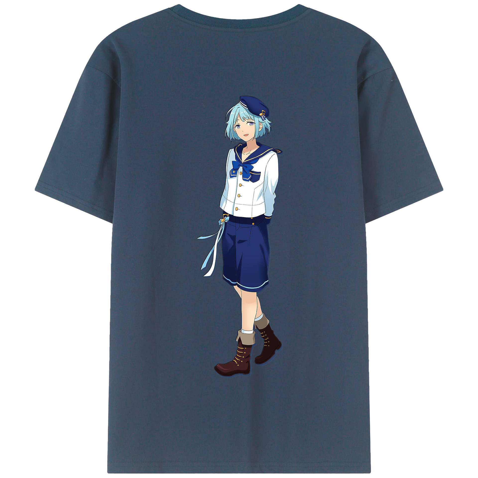 （画像用） あんさんぶるスターズ! Ensemble Stars 綿100％半袖Tシャツ（背面プリント）