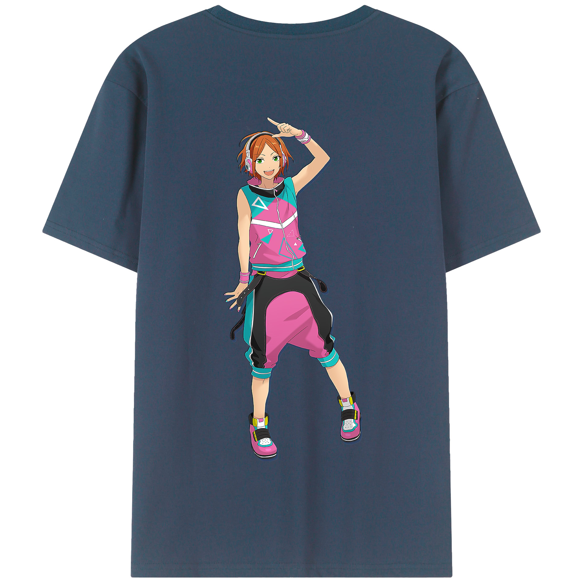 （画像用） あんさんぶるスターズ! Ensemble Stars 綿100％半袖Tシャツ（背面プリント）