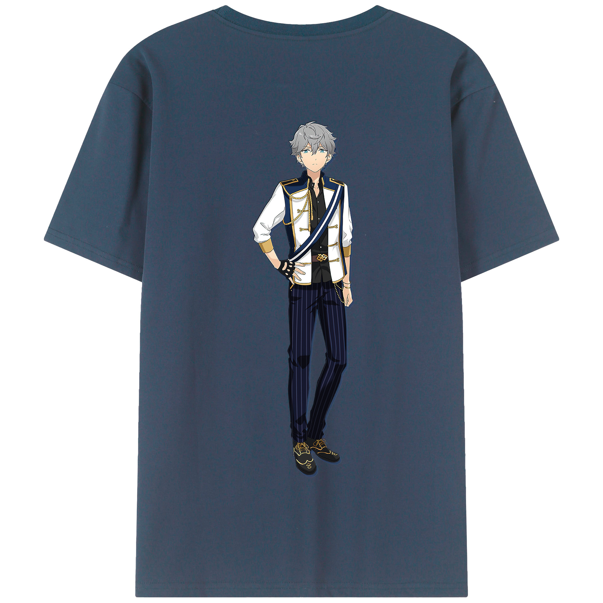 （画像用） あんさんぶるスターズ! Ensemble Stars 綿100％半袖Tシャツ（背面プリント）