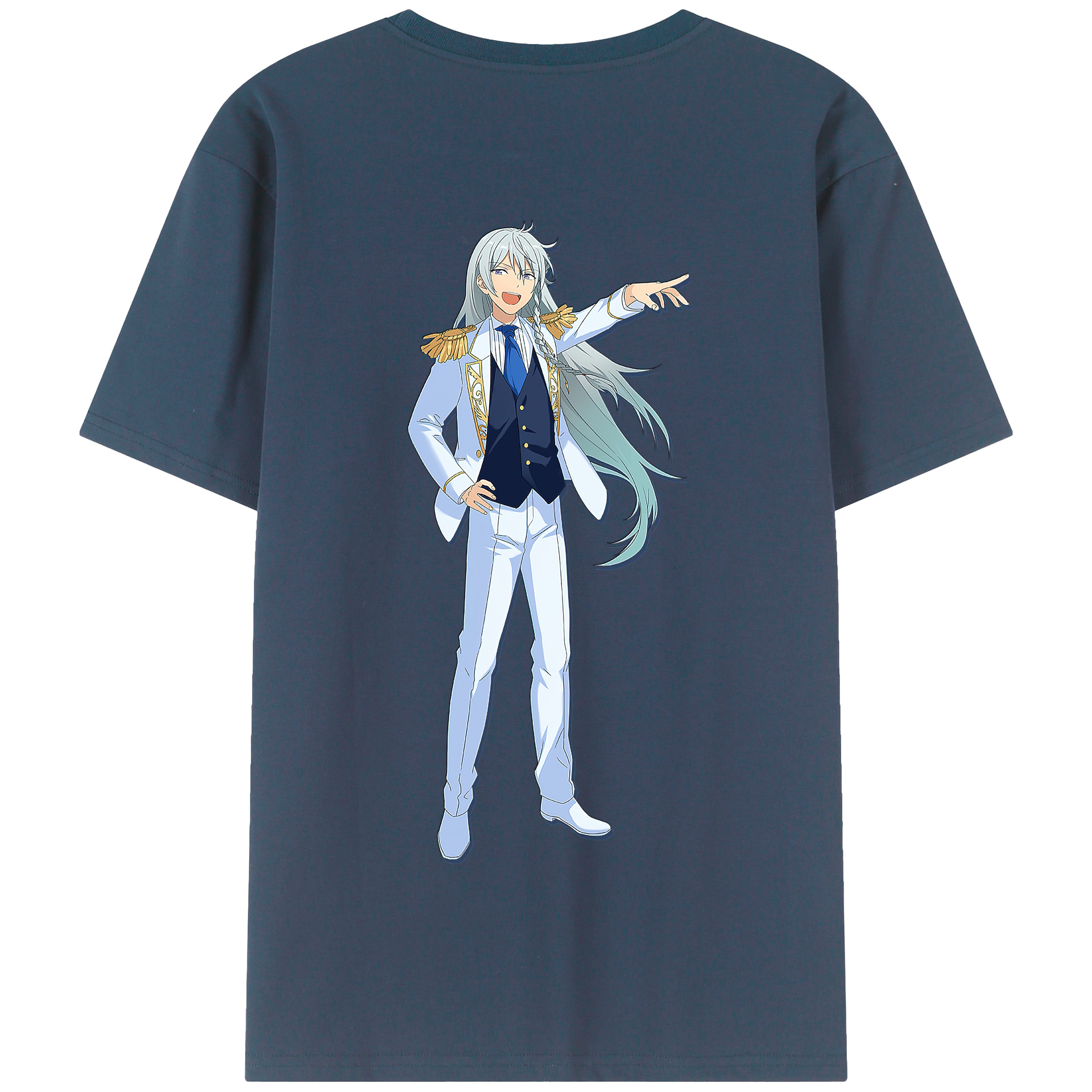 （画像用） あんさんぶるスターズ! Ensemble Stars 綿100％半袖Tシャツ（背面プリント）