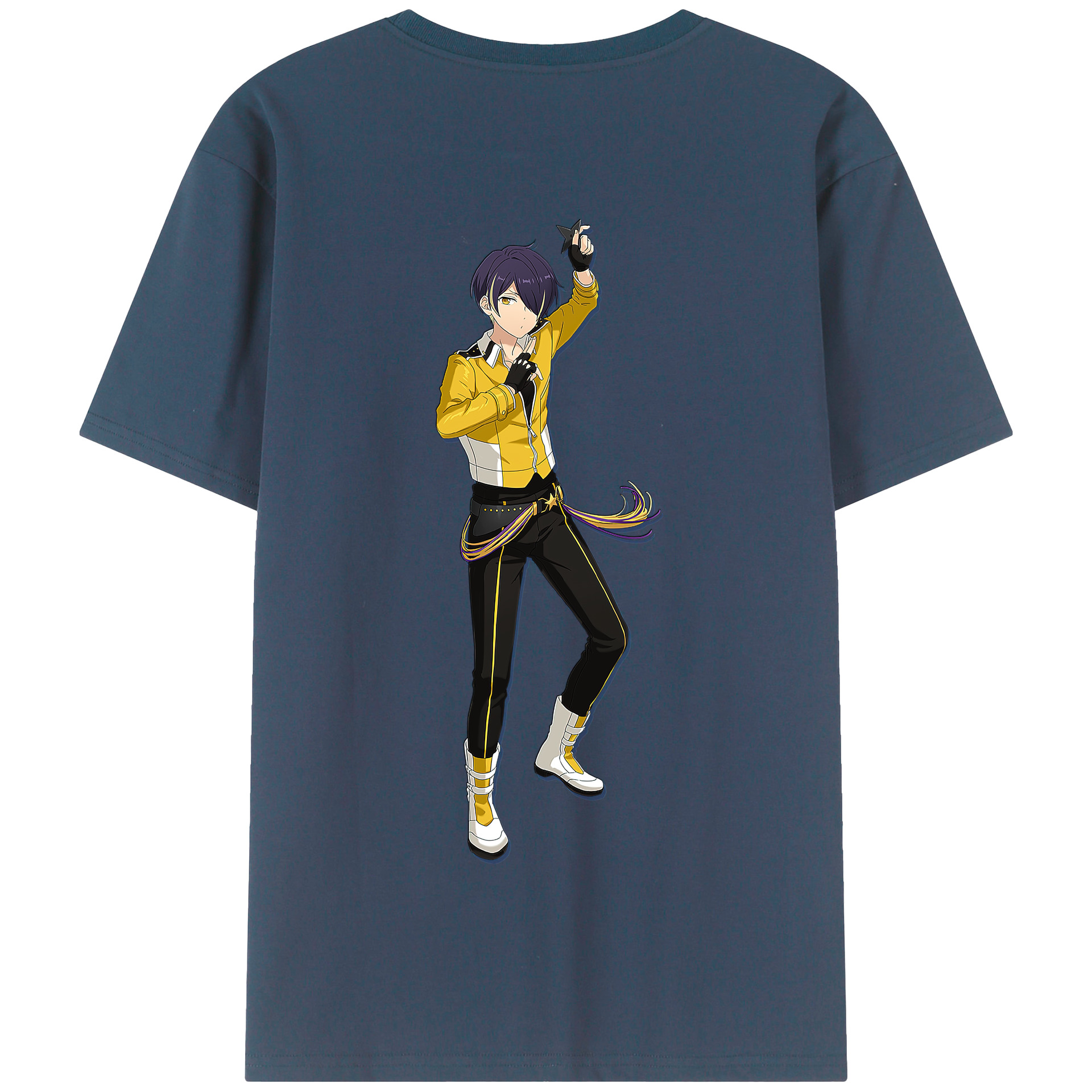 （画像用） あんさんぶるスターズ! Ensemble Stars 綿100％半袖Tシャツ（背面プリント）