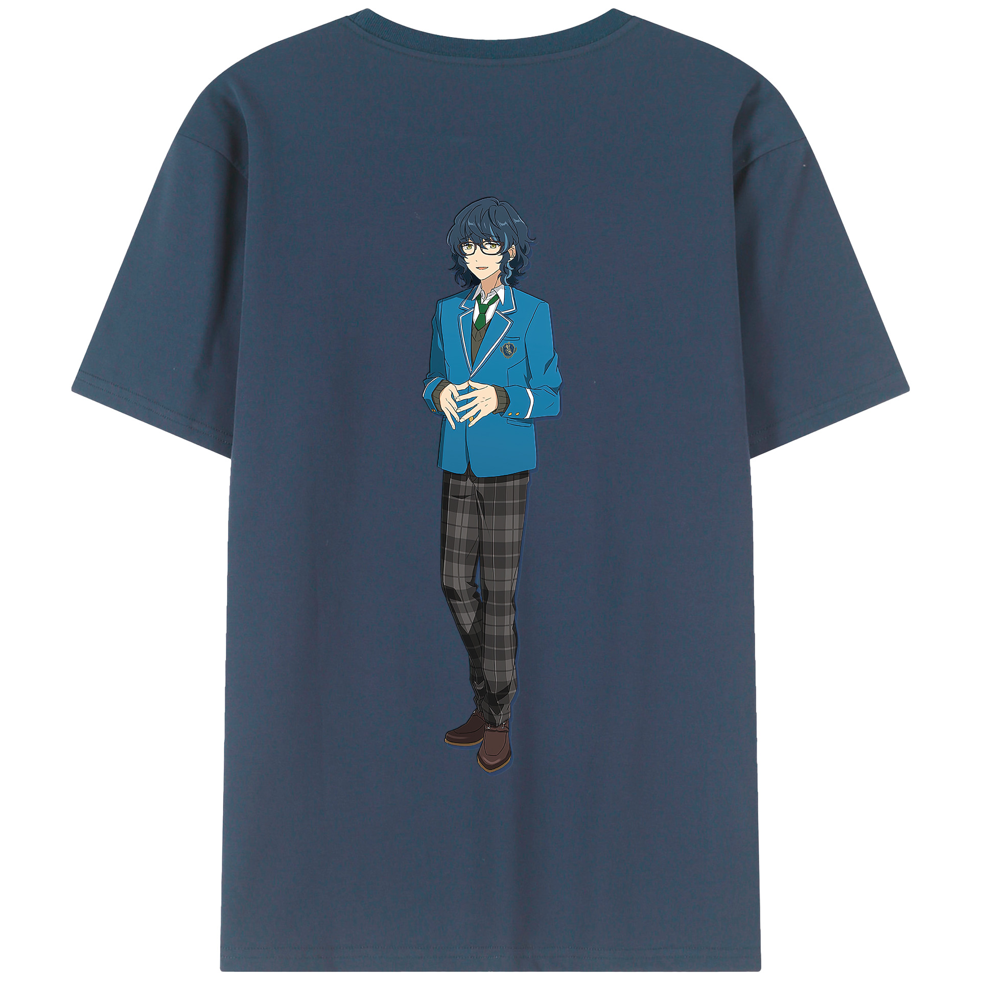 （画像用） あんさんぶるスターズ! Ensemble Stars 綿100％半袖Tシャツ（背面プリント）