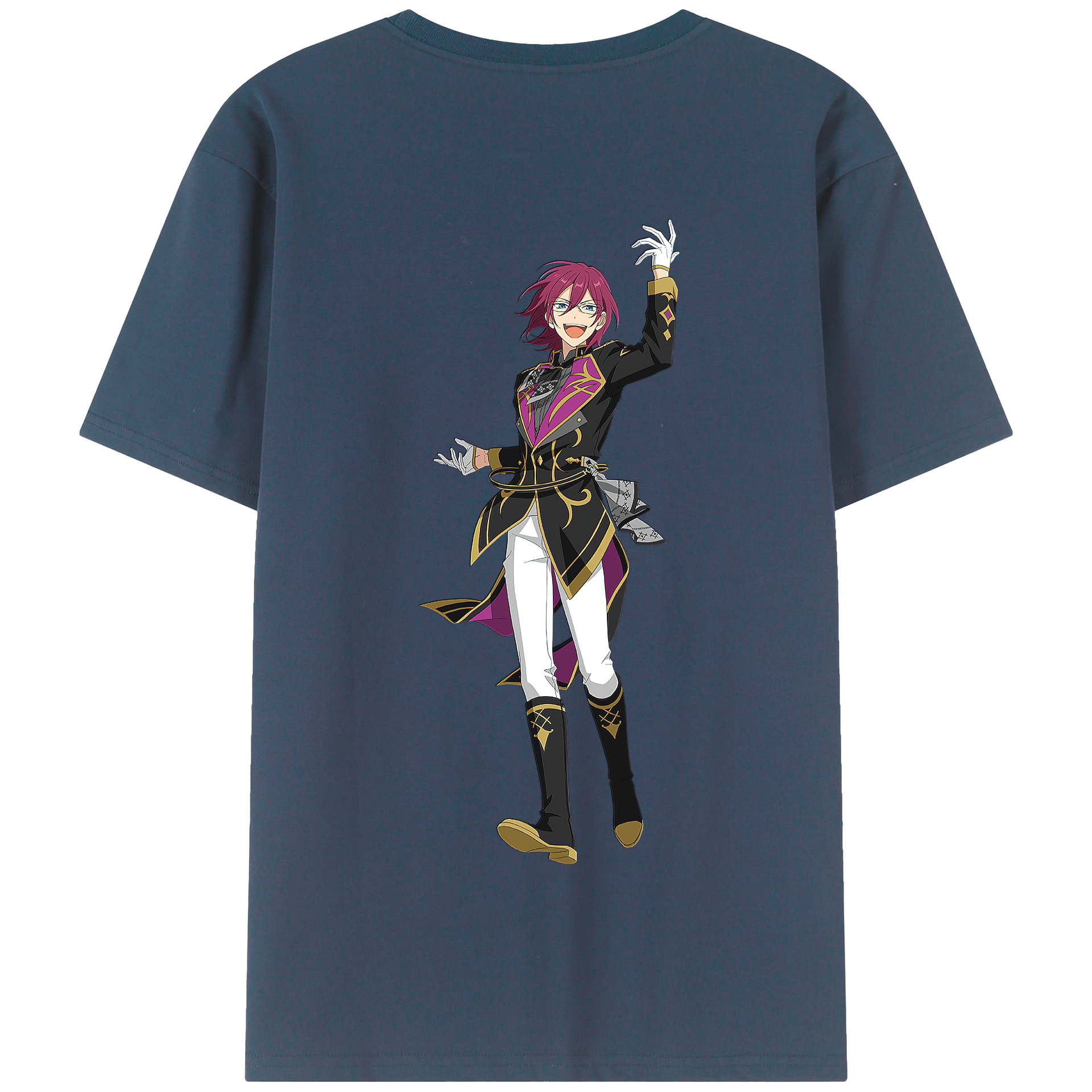 （画像用） あんさんぶるスターズ! Ensemble Stars 綿100％半袖Tシャツ（背面プリント）
