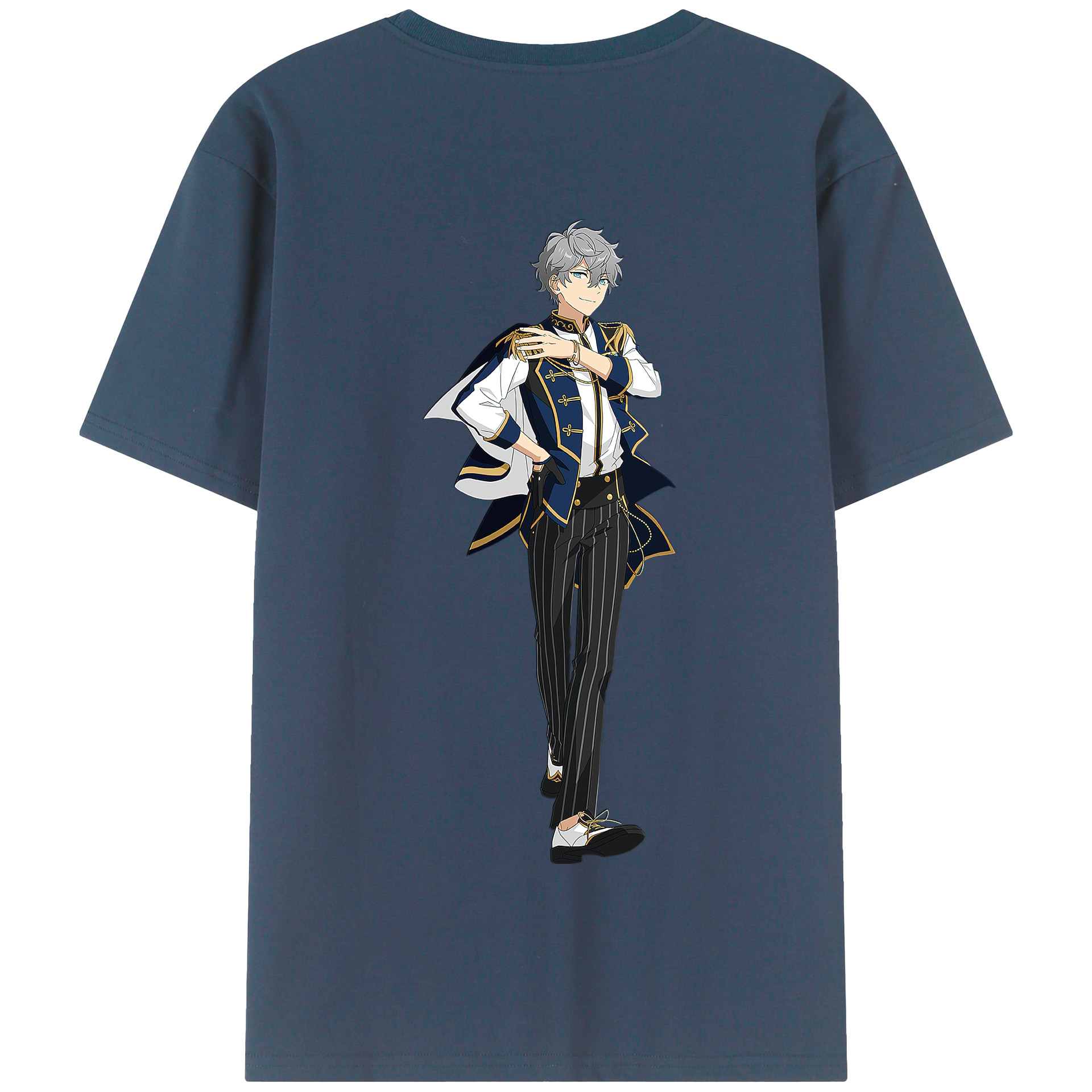 （画像用） あんさんぶるスターズ! Ensemble Stars 綿100％半袖Tシャツ（背面プリント）