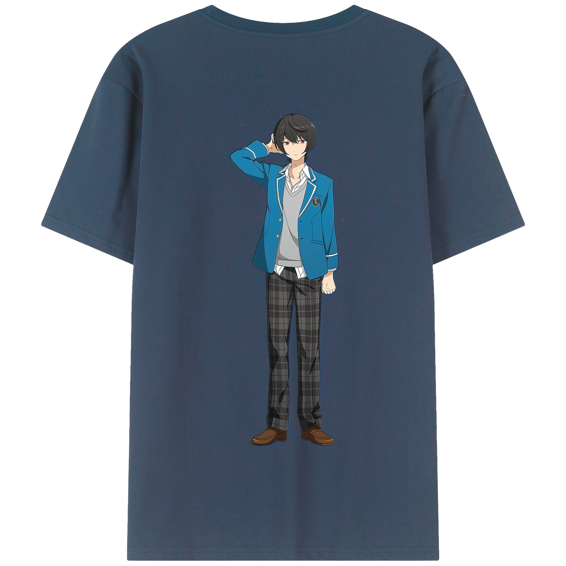 （画像用） あんさんぶるスターズ! Ensemble Stars 綿100％半袖Tシャツ（背面プリント）