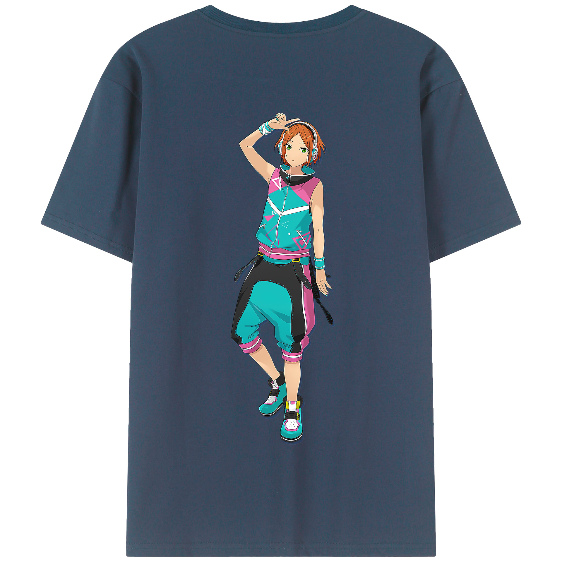 （画像用） あんさんぶるスターズ! Ensemble Stars 綿100％半袖Tシャツ（背面プリント）